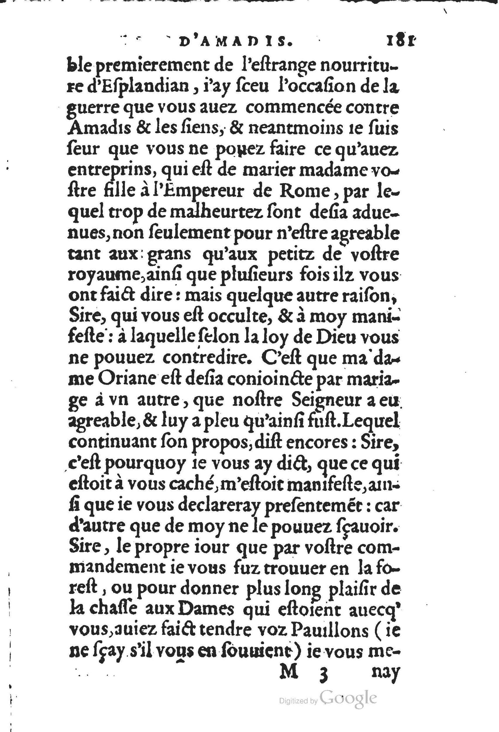 1560 - Jean d’Ogerolles et Gabriel Cotier Lyon - Trésor des Amadis - BSB Munich