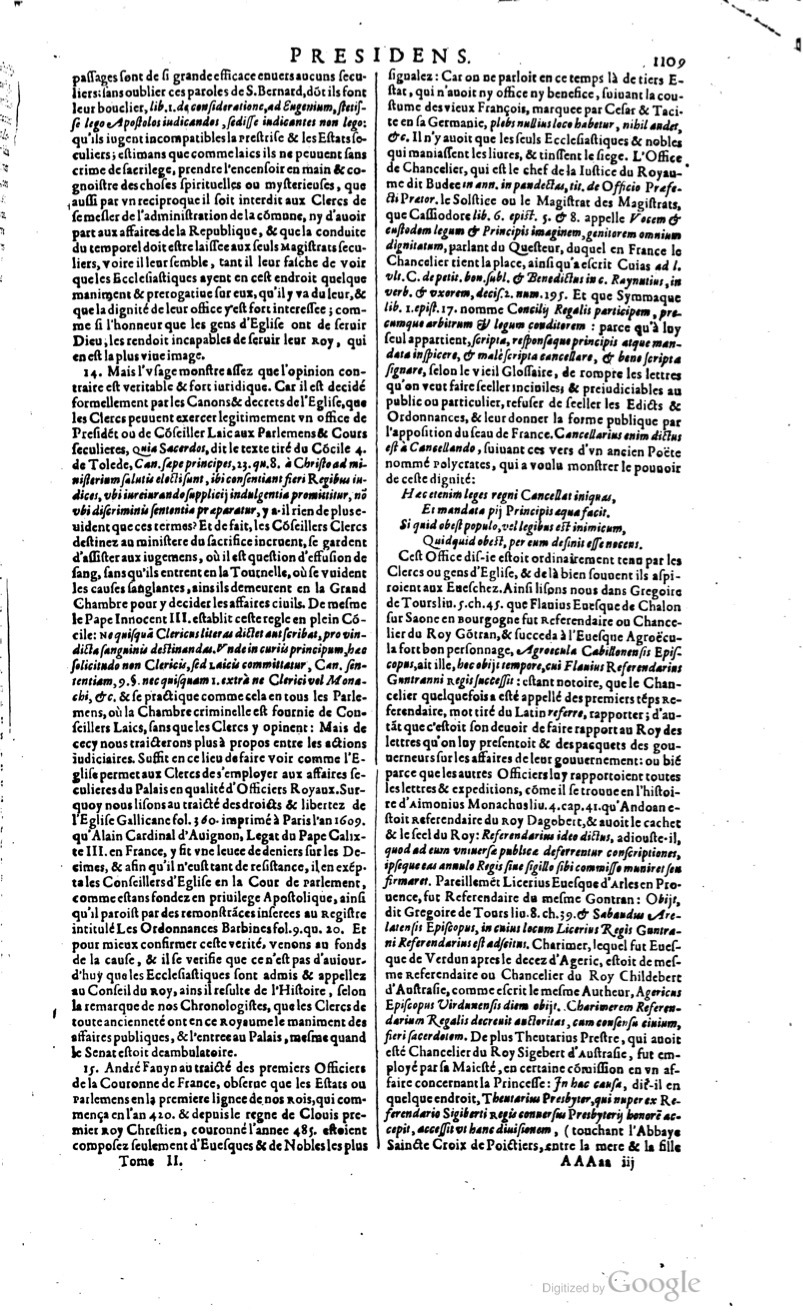 1629 - Veuve Nicolas Buon - Trésor du droit français (29620 T. 2) - BM Lyon
