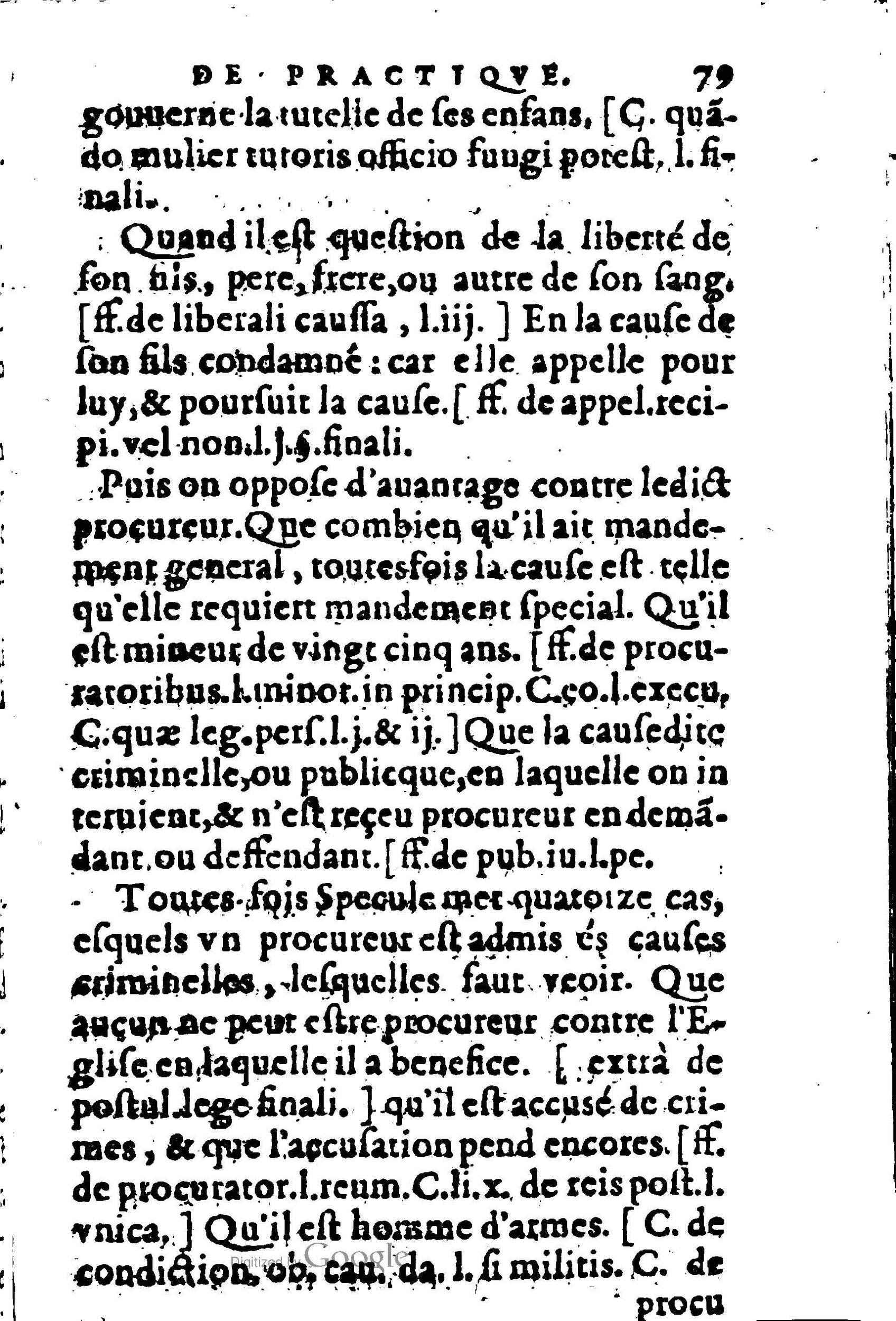 1605 - Pierre Rigaud - Trésor de pratique pour les juges - BM Lyon 1605 - Pierre Rigaud - Trésor de pratique pour les juges - BM Lyon