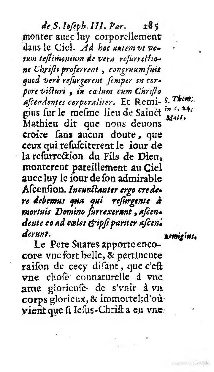 1646 - Jean Piot - Trésor inestimable de Saint-Joseph - BNC Rome