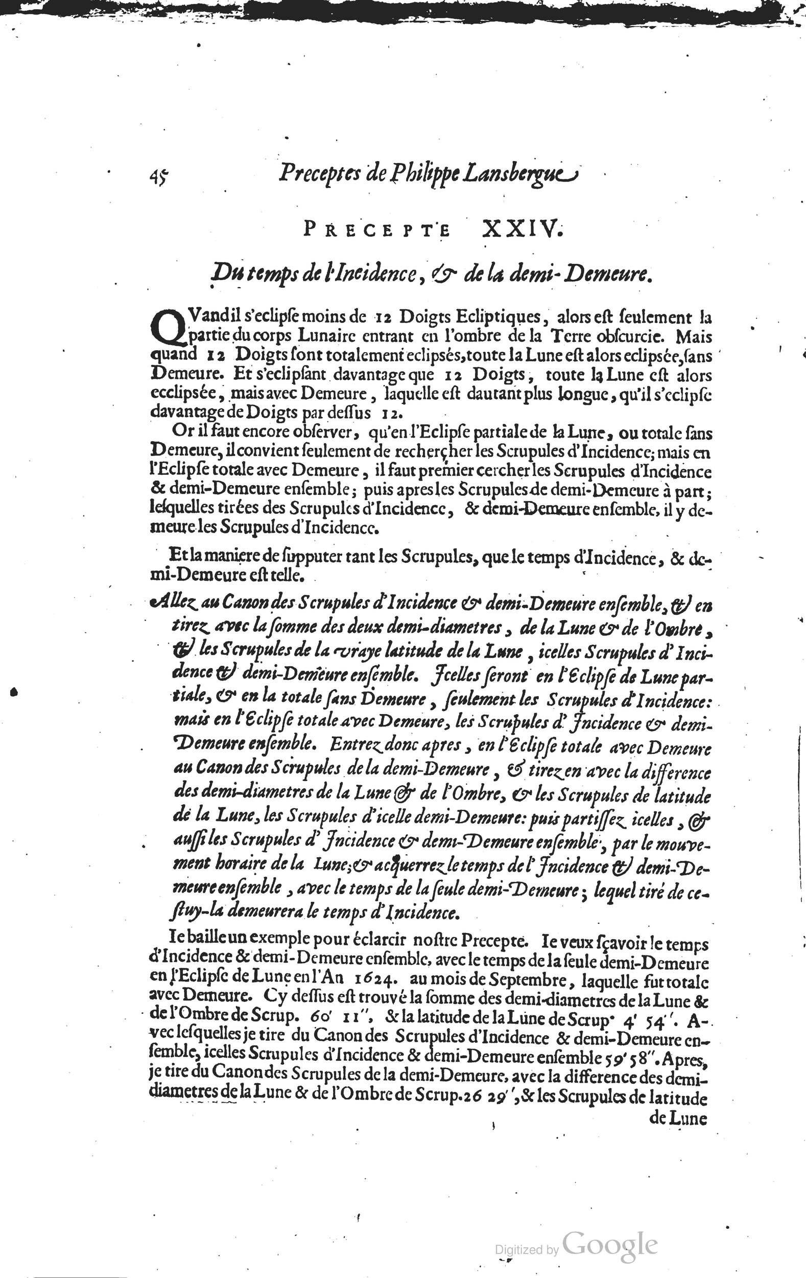 1634 - Zacharie Roman - Les Tables perpétuelles - Universiteit Leiden