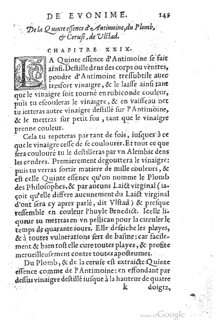 1557 - Antoine Vincent - Trésor d’Evonyme Philiatre - UC Madrid