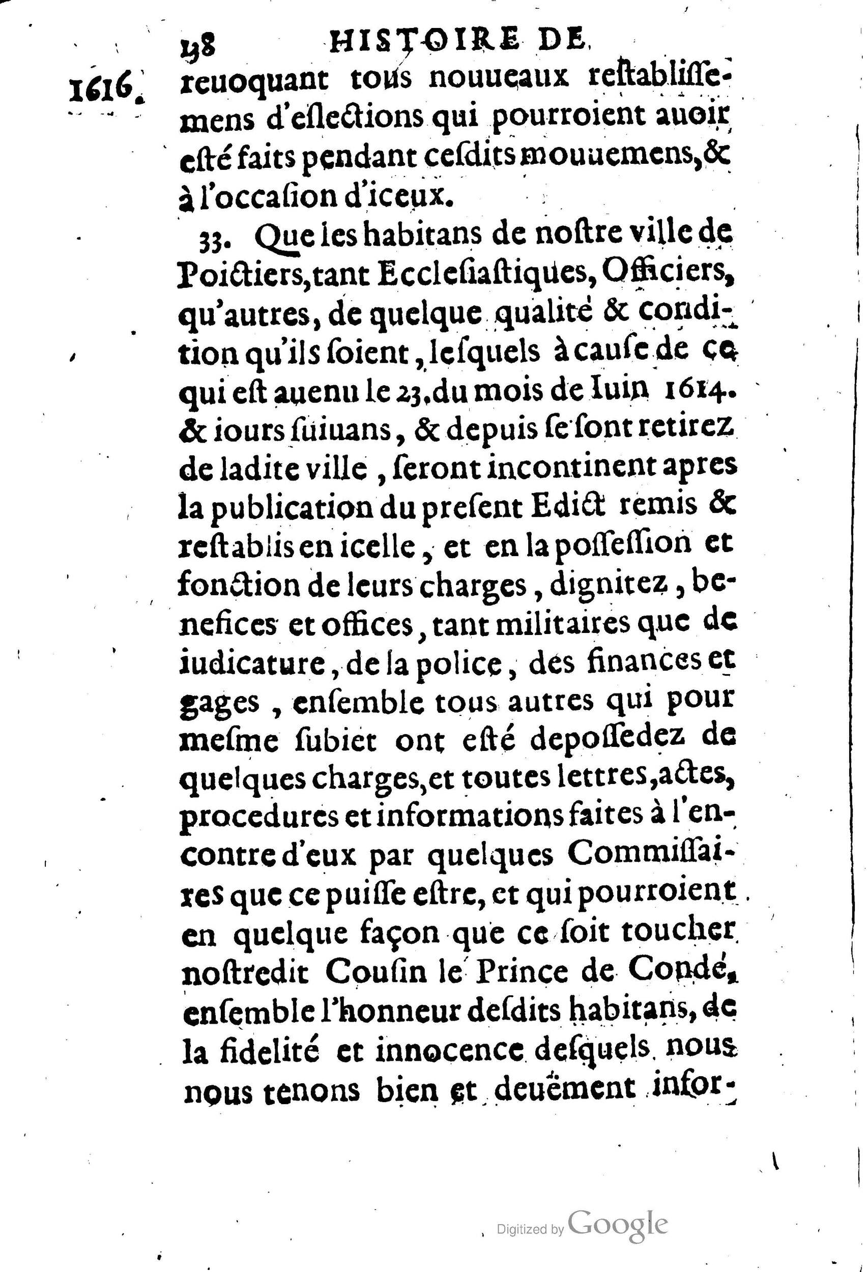 1623 - Joseph Bouillerot - Trésor de l’histoire générale de notre temps - BM Lyon 1623 - Joseph Bouillerot - Trésor de l’histoire générale de notre temps - BM Lyon
