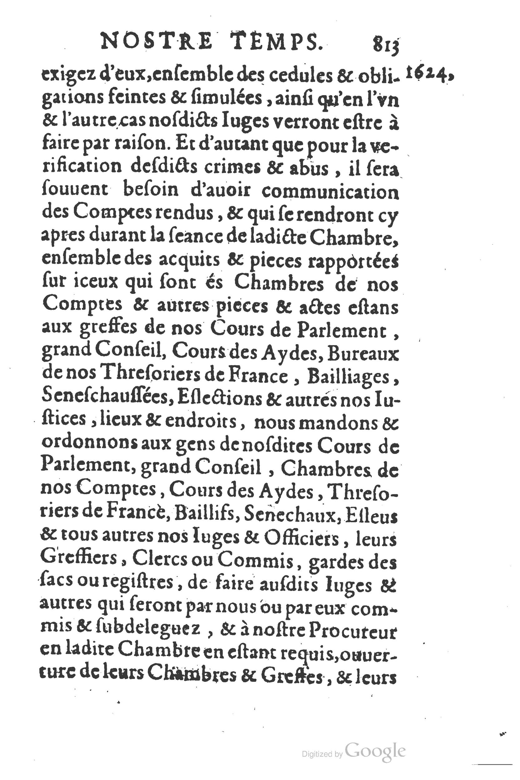 1626 - Joseph Bouillerot - Trésor de l’histoire générale de notre temps - BSB Munich