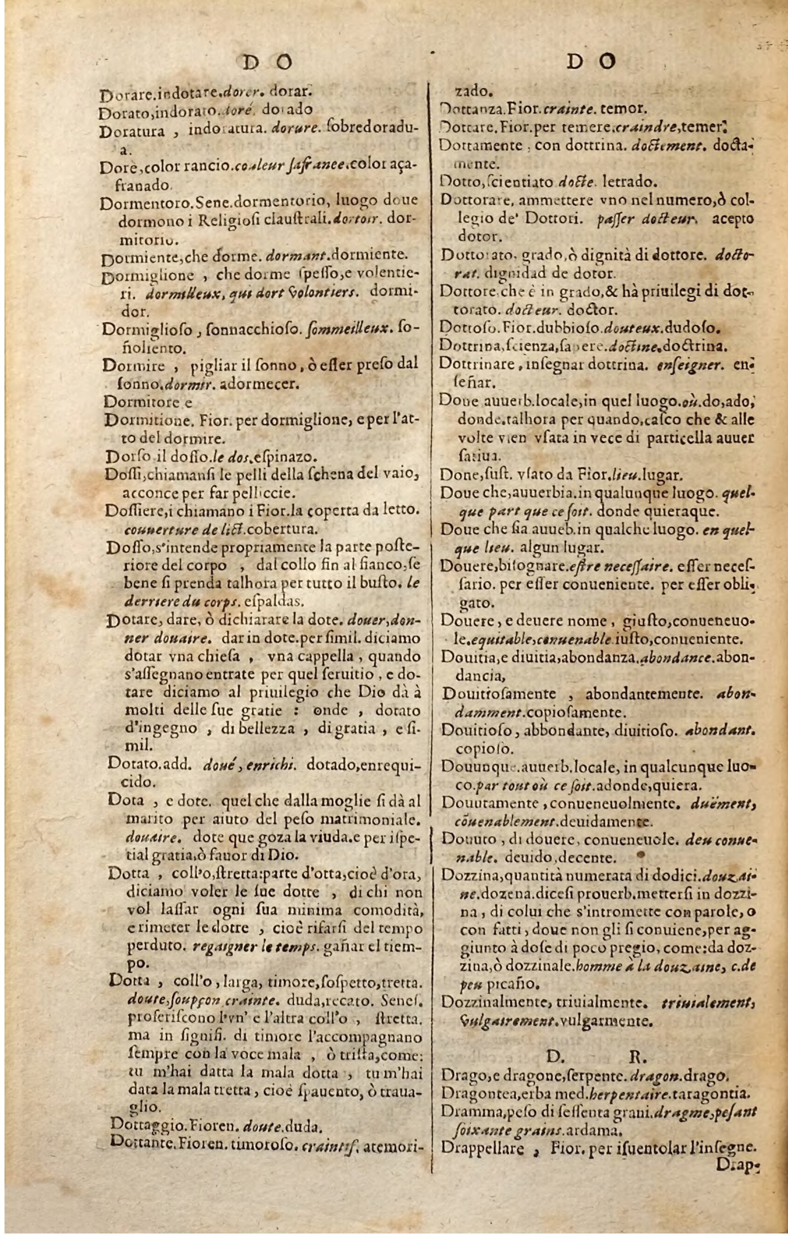 1627 - Jacques Crespin - Trésor des trois langues (Troisième partie) - Regensburg