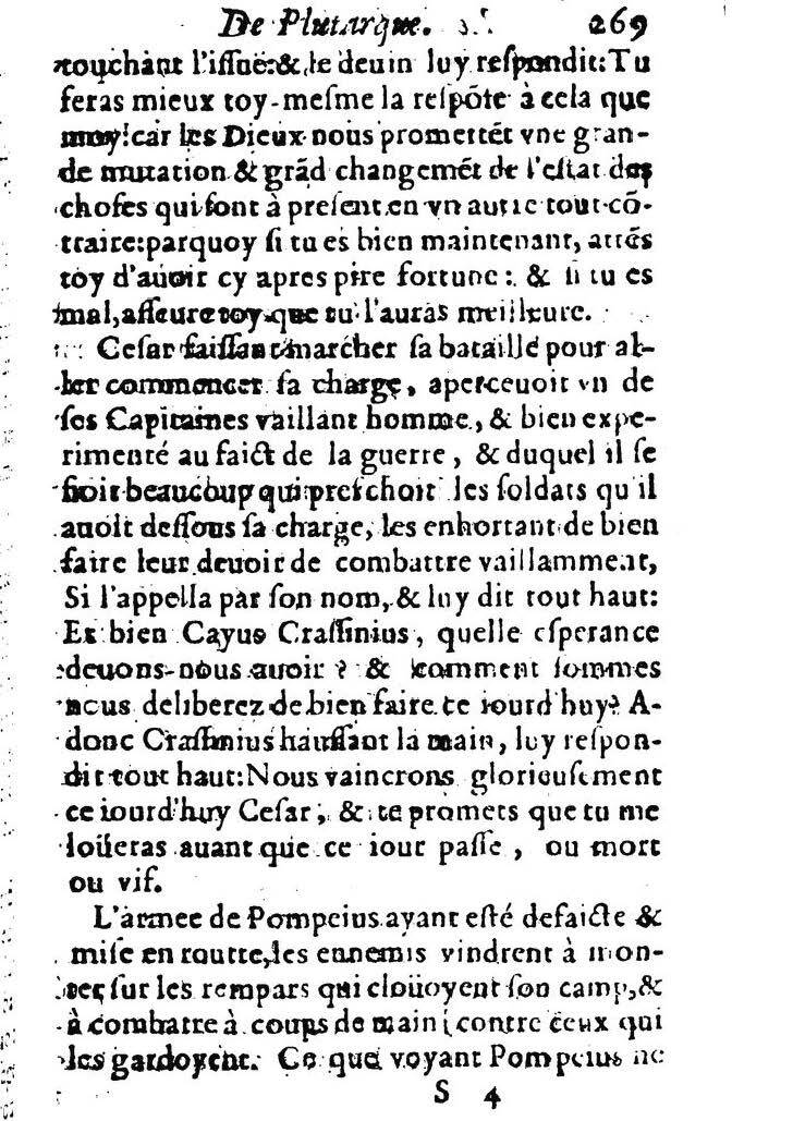 1611 - Pierre Rigaud - Trésor des vies de Plutarque - BM Lyon