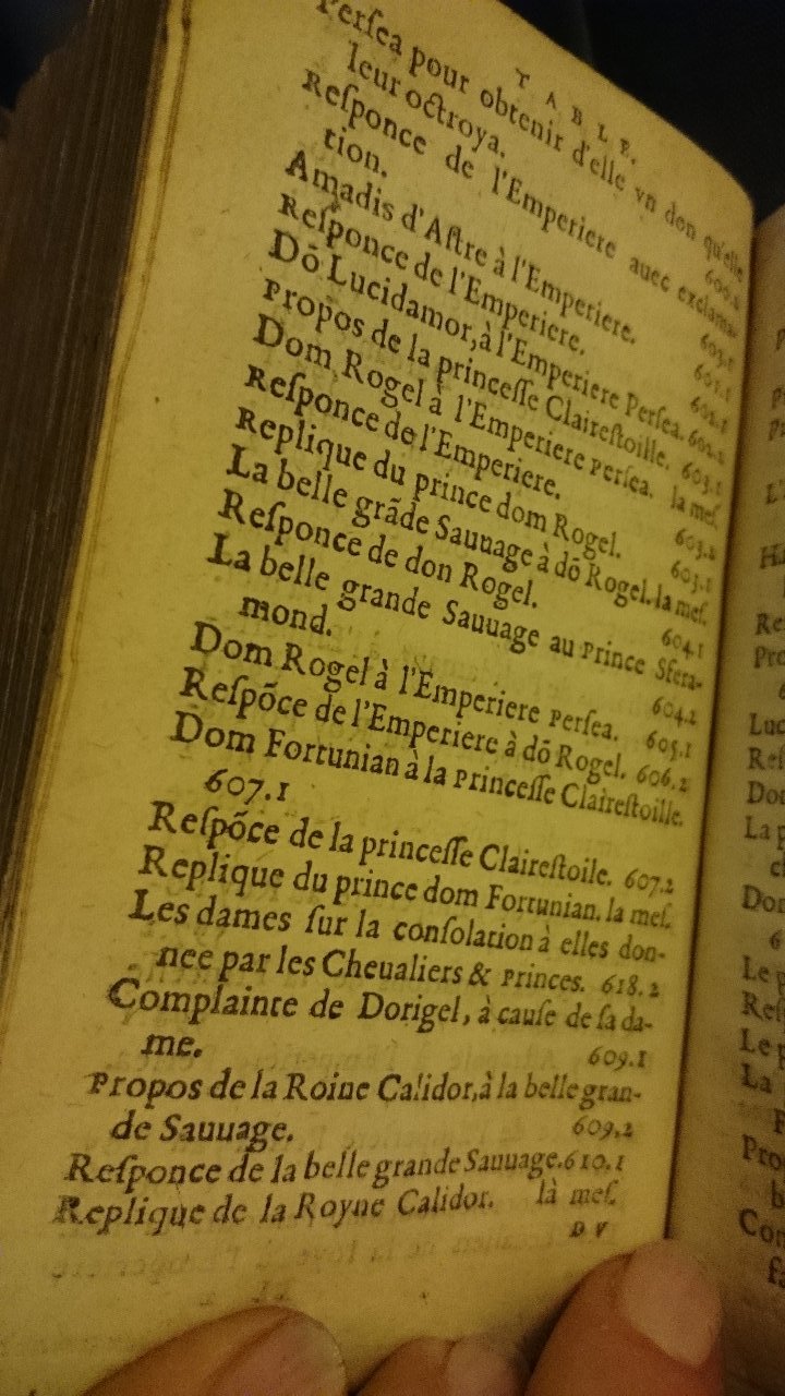 1606 - Jean Antoine Huguetan - Trésor des Amadis - British Library