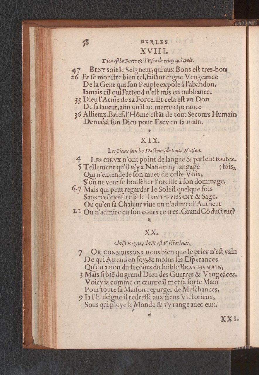 1577 - Jean de Laon - Trésor des 150 psaumes de David - Genève
