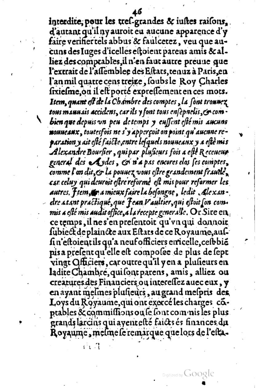 1615 - s.n. 1 - Trésor des trésors de France - BM Lyon 1615 - s.n. 1 - Trésor des trésors de France - BM Lyon