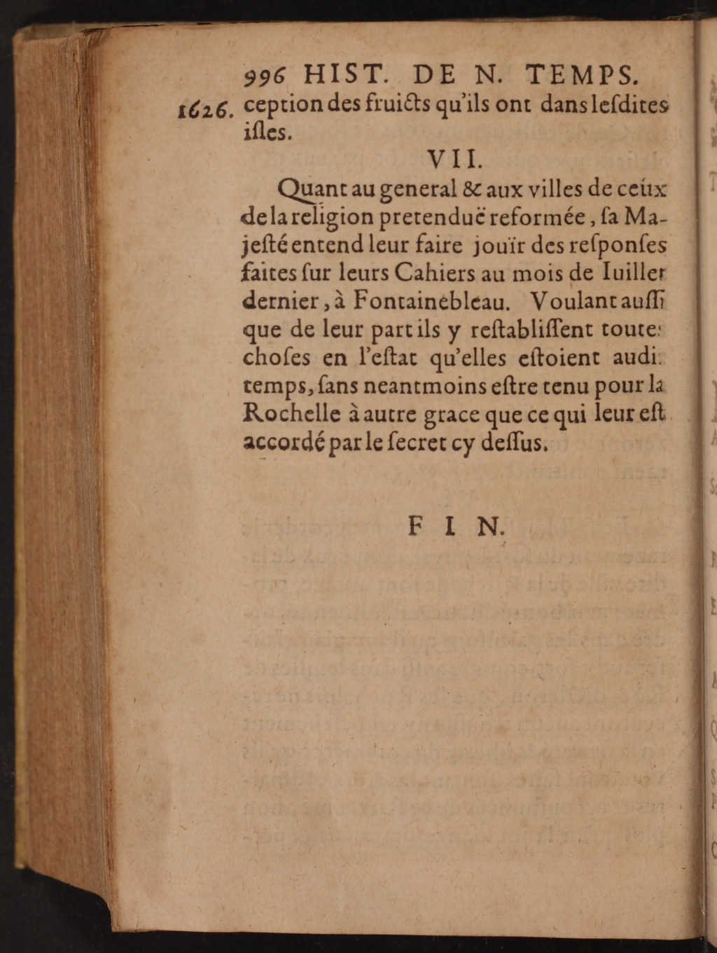 1626 - Joseph Bouillerot - Trésor de l’histoire générale de notre temps - BnF Arsenal