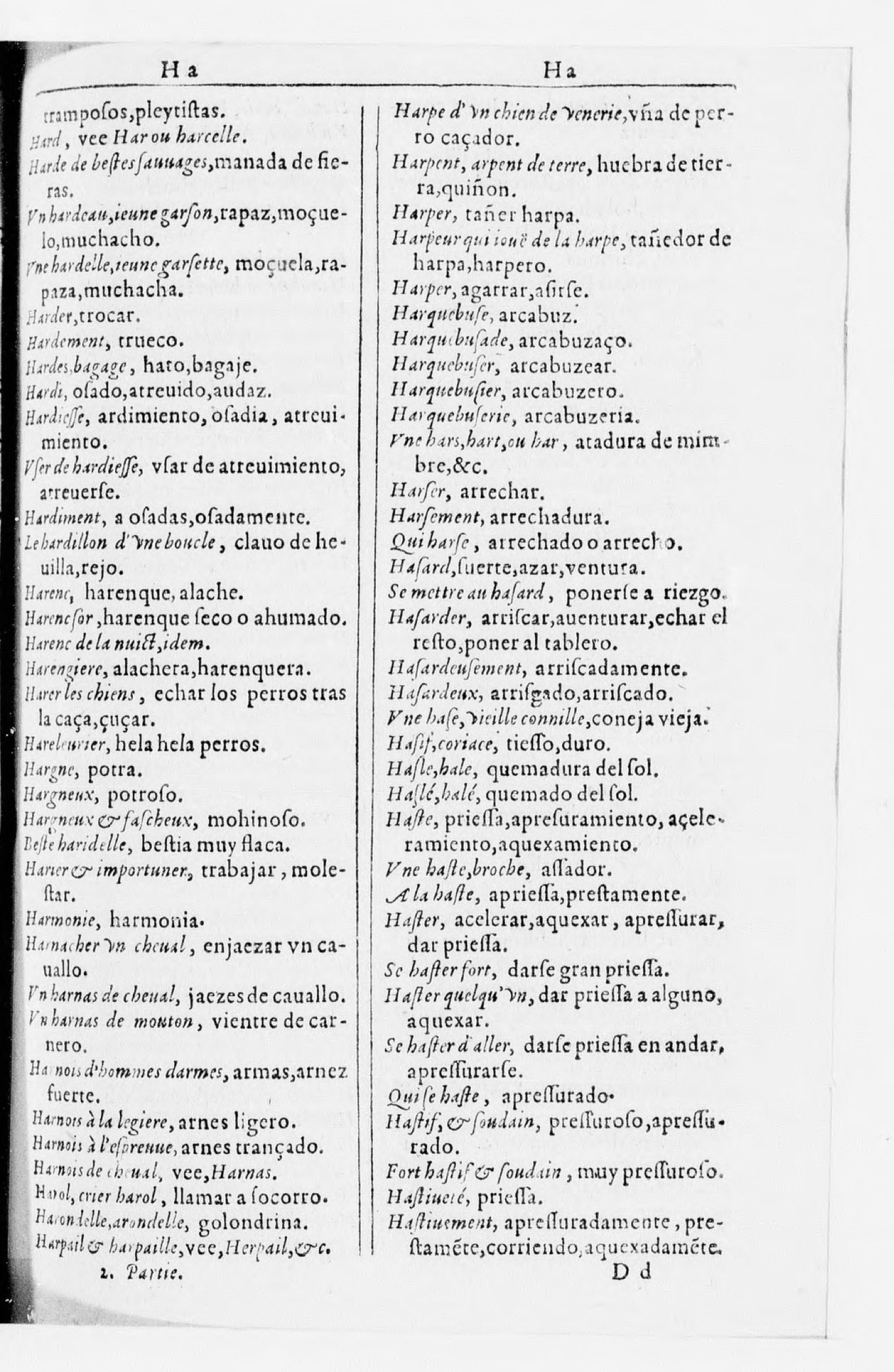 1616 - Veuve Marc Orry - Trésor des deux langues espagnole et française (Seconde partie) - BnF 1616 - Veuve Marc Orry - Trésor des deux langues espagnole et française (Seconde partie) - BnF