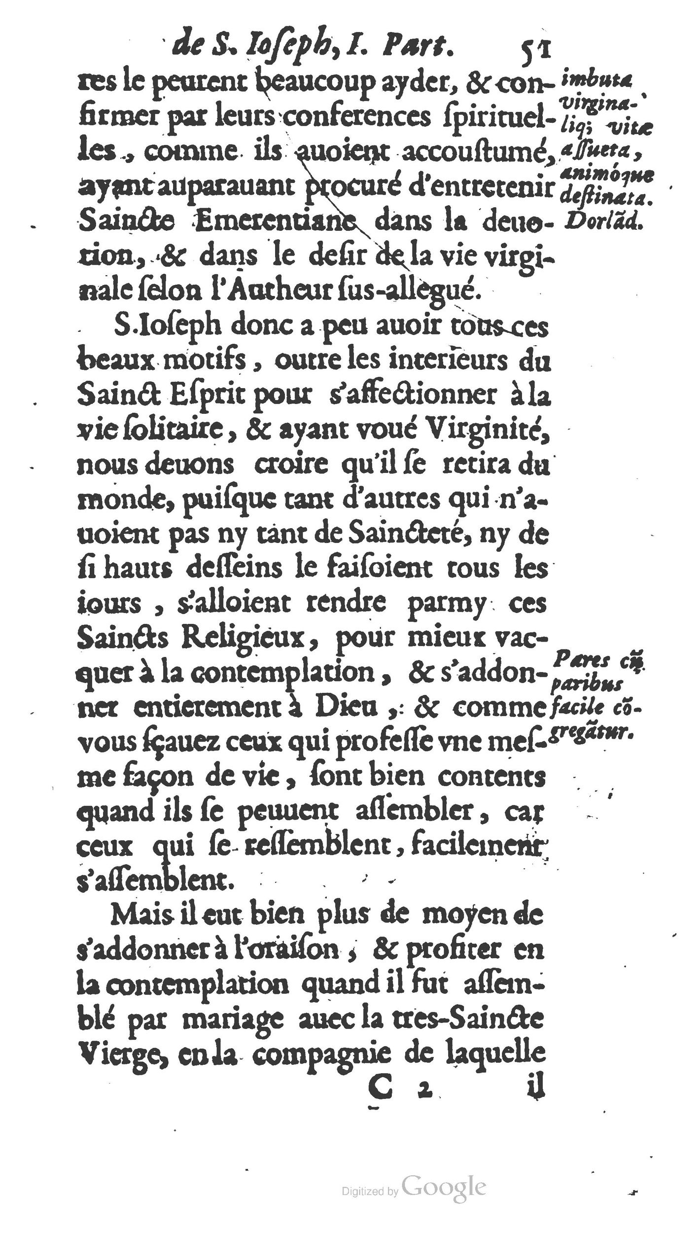 1654 - Antoine Jullieron - Trésor inestimable de Saint-Joseph - BM Lyon 1654 - Antoine Jullieron - Trésor inestimable de Saint-Joseph - BM Lyon