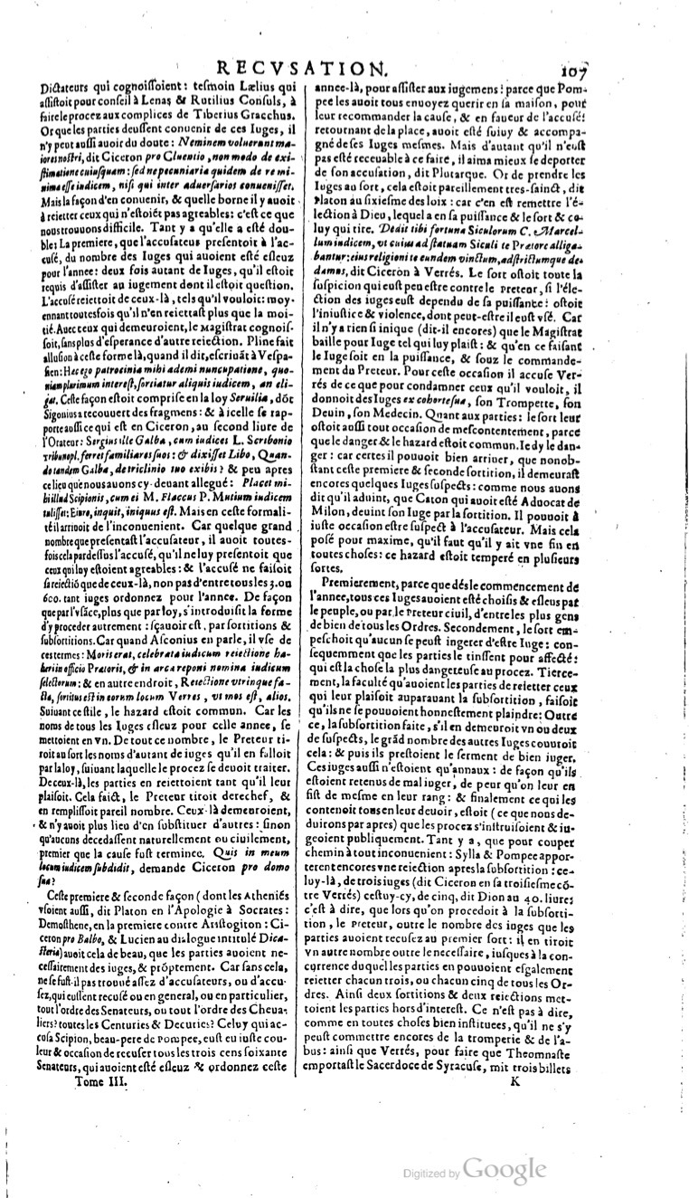 1629 - Veuve Nicolas Buon - Trésor du droit français (21754 T. 3) - BM Lyon