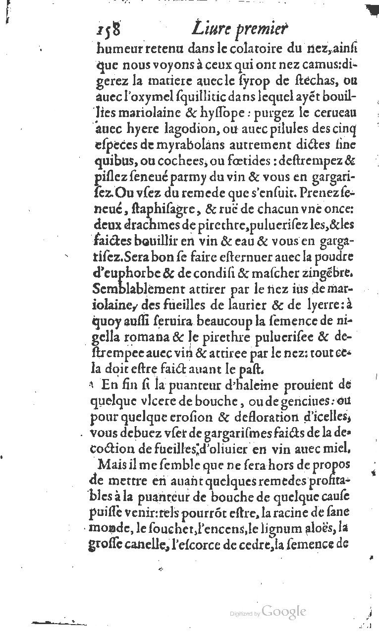 1617 - Jean Le Bouc - Trésor des remèdes secrets - BM Lyon
