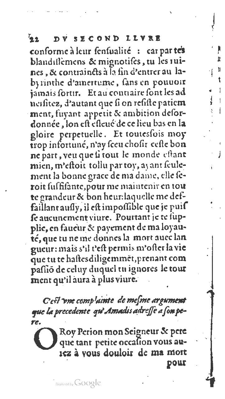 1572 - Jan van Waesberghe - Trésor des Amadis - BNC Rome