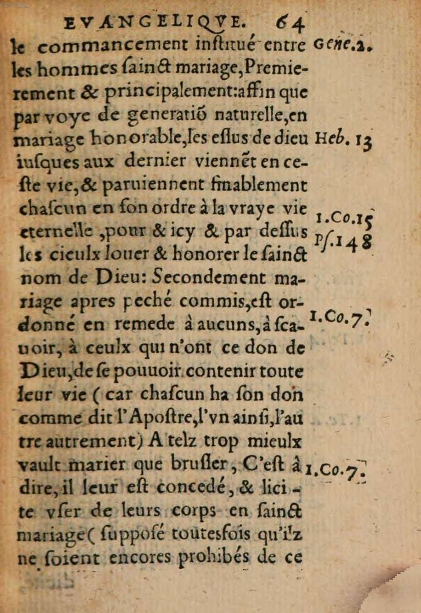 1548 - René Avril et Vivant Gaulterot - Perle précieuse évangélique et Trésor divin - BSB Munich