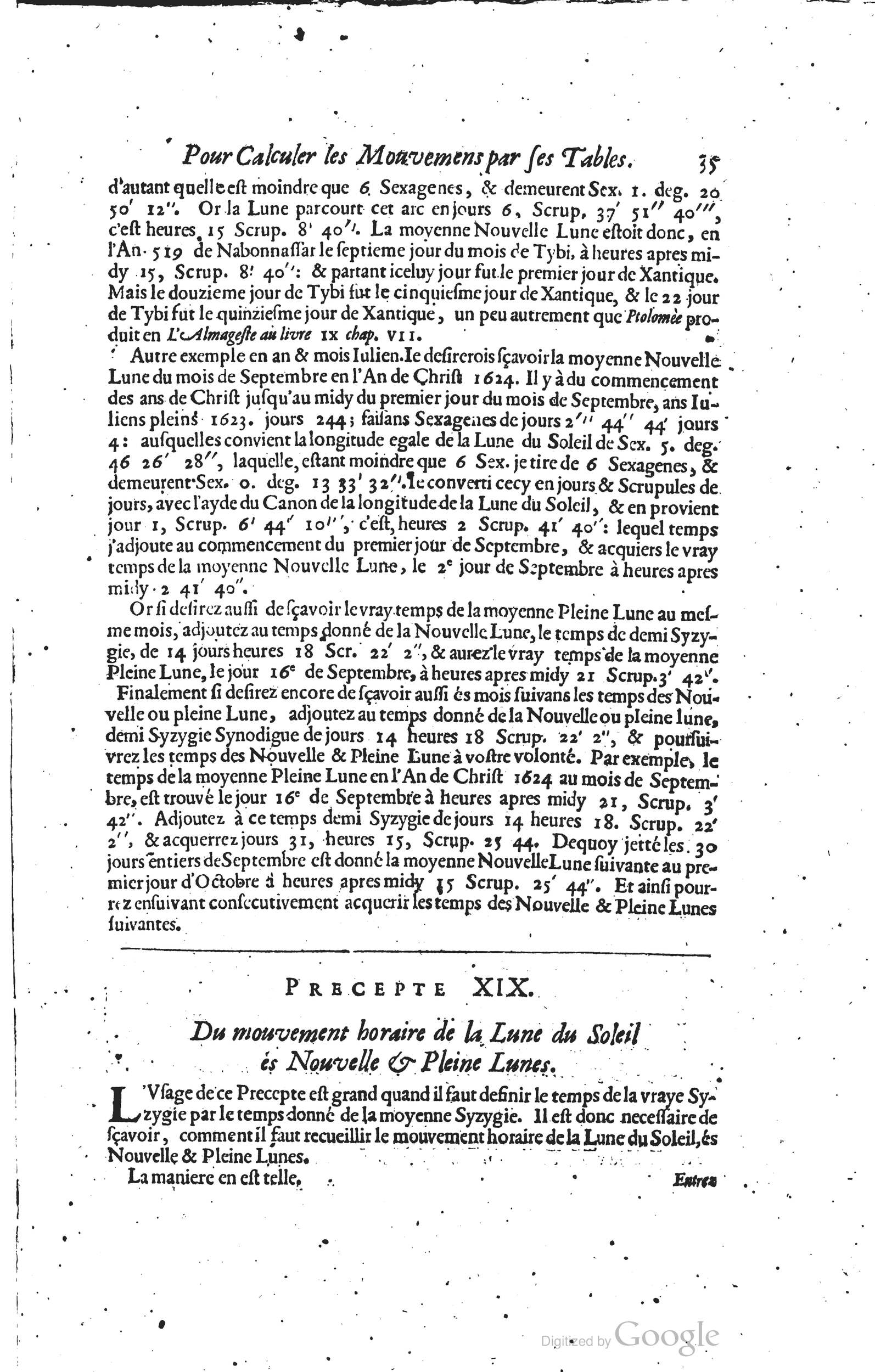1634 - Zacharie Roman - Les Tables perpétuelles - Universiteit Leiden