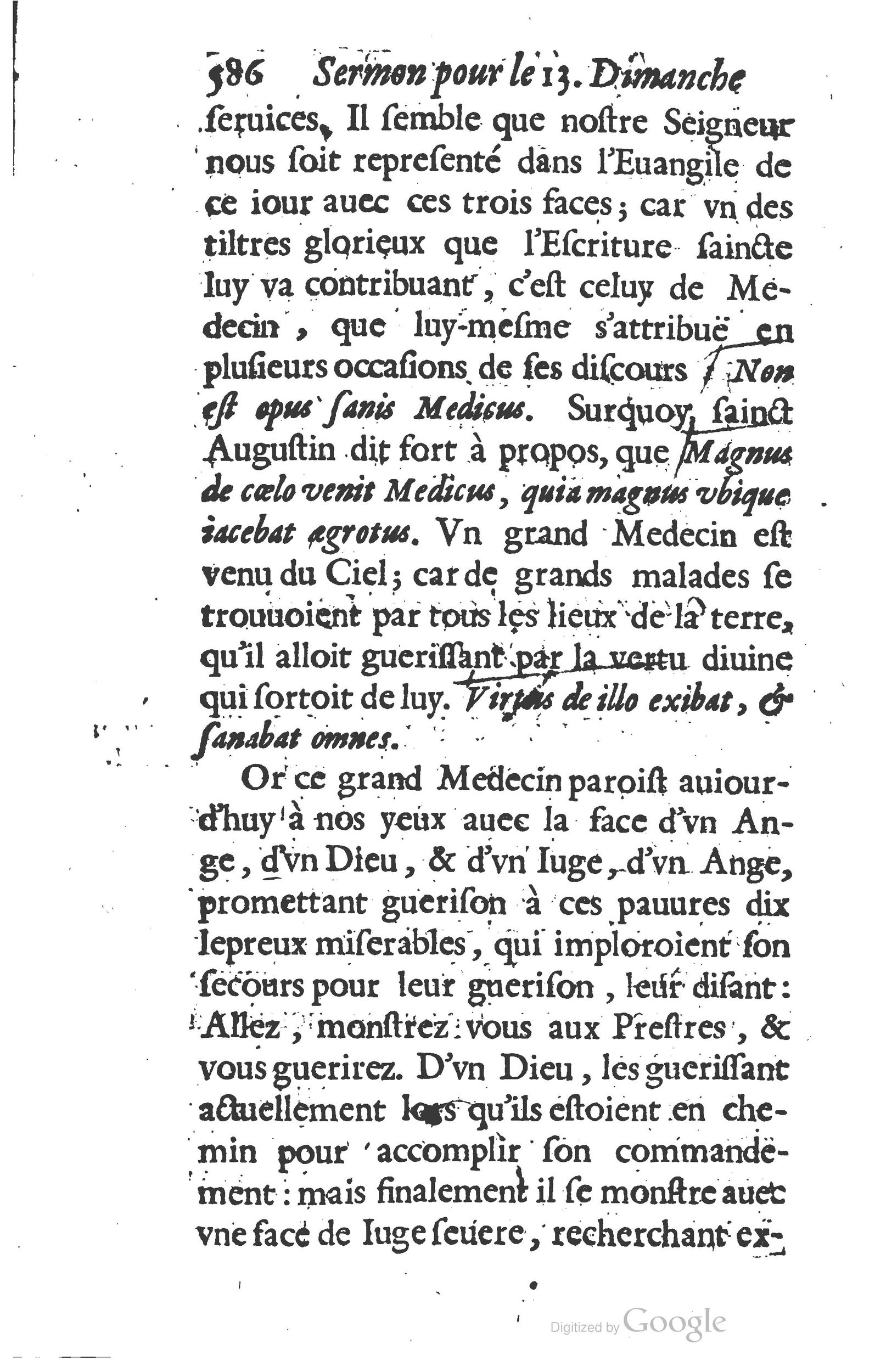 1629 - Manassés de Préaulx - Sermons ou Trésors de la piété chrétienne - BM Lyon