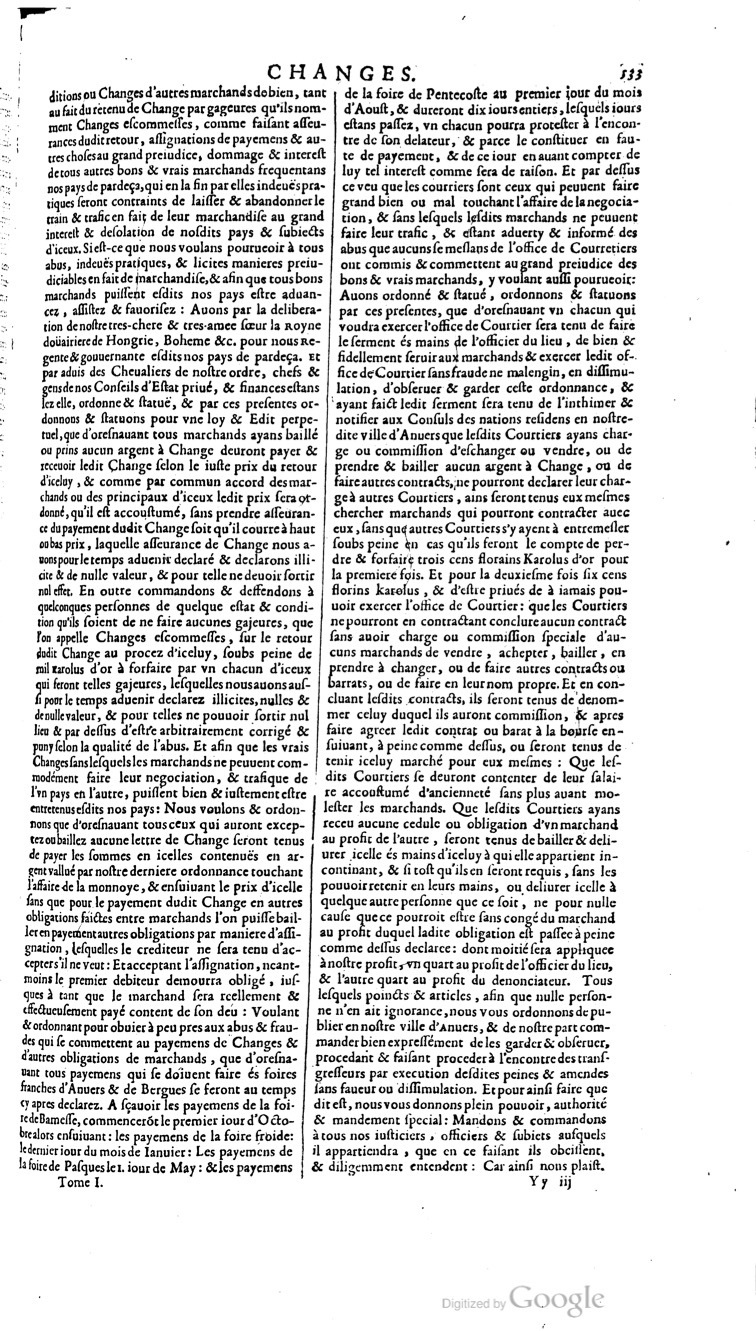 1629 - Veuve Nicolas Buon - Trésor du droit français (29620 T. 1) - BM Lyon