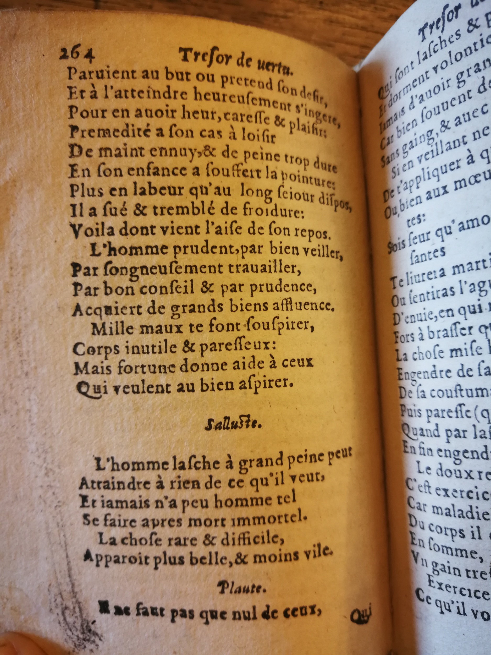 1576 - Benoît Rigaud - Trésor de vertu - BNC Florence
