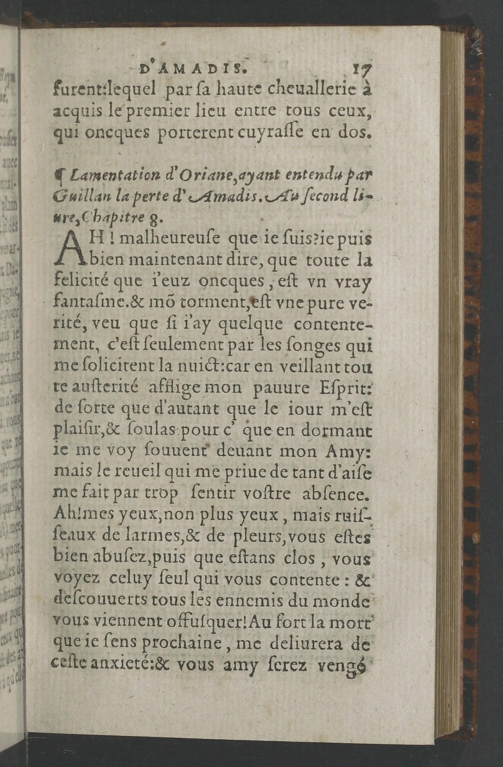 1564 - Vincent Norment et Jeanne Bruneau - Trésor des Amadis - BnF