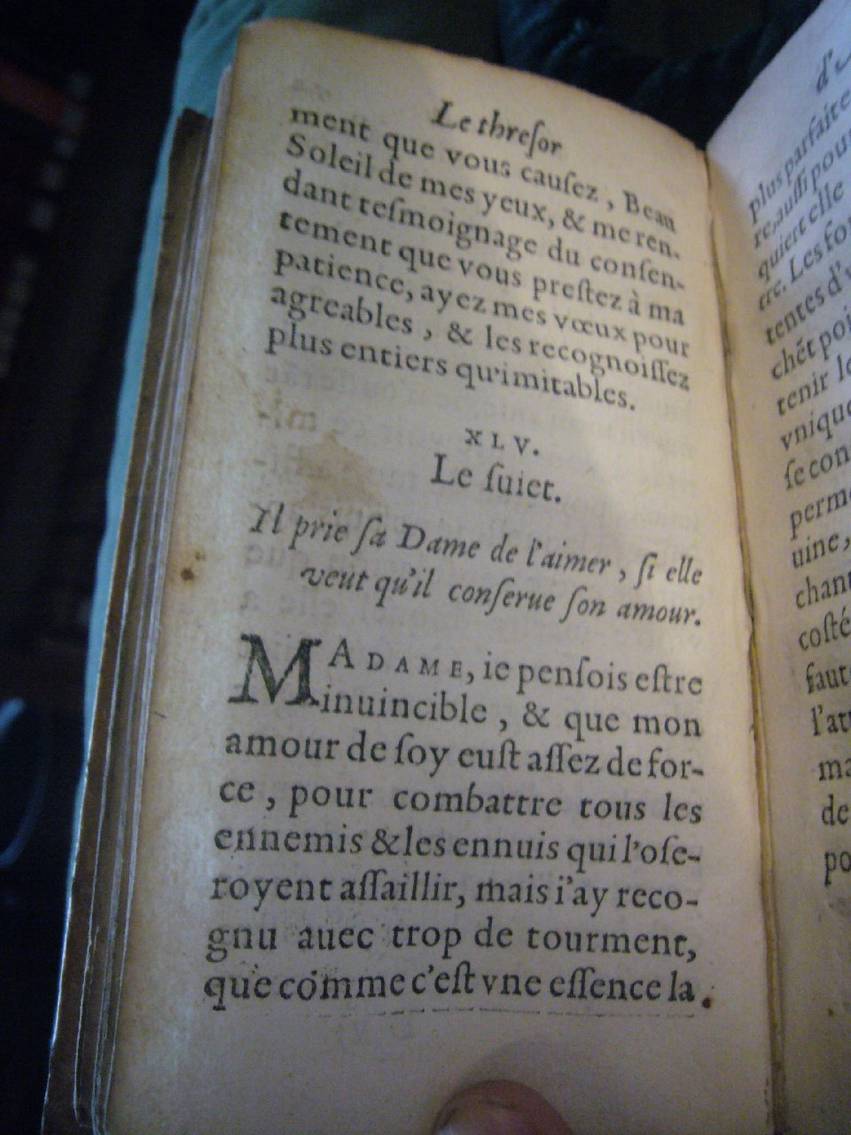 1597 - Matthieu Guillemot - Trésor d’amour - BnF Arsenal