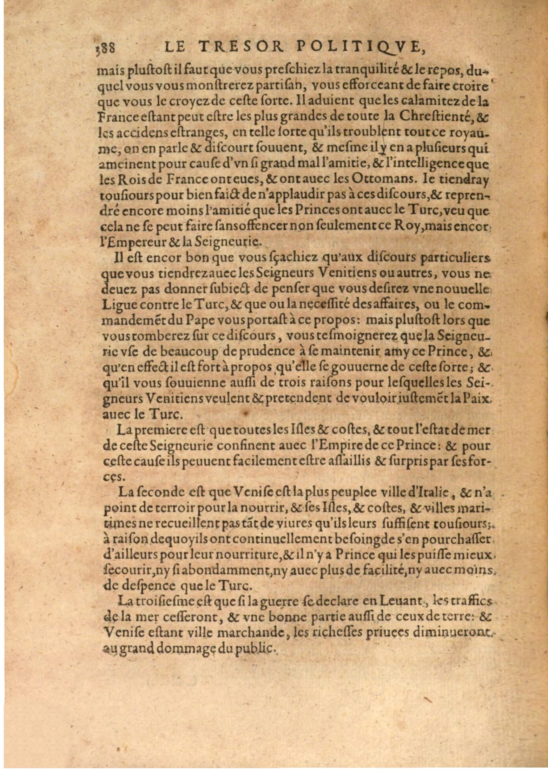 1608 - Nicolas Du Fossé - Trésor politique - BSB Munich
