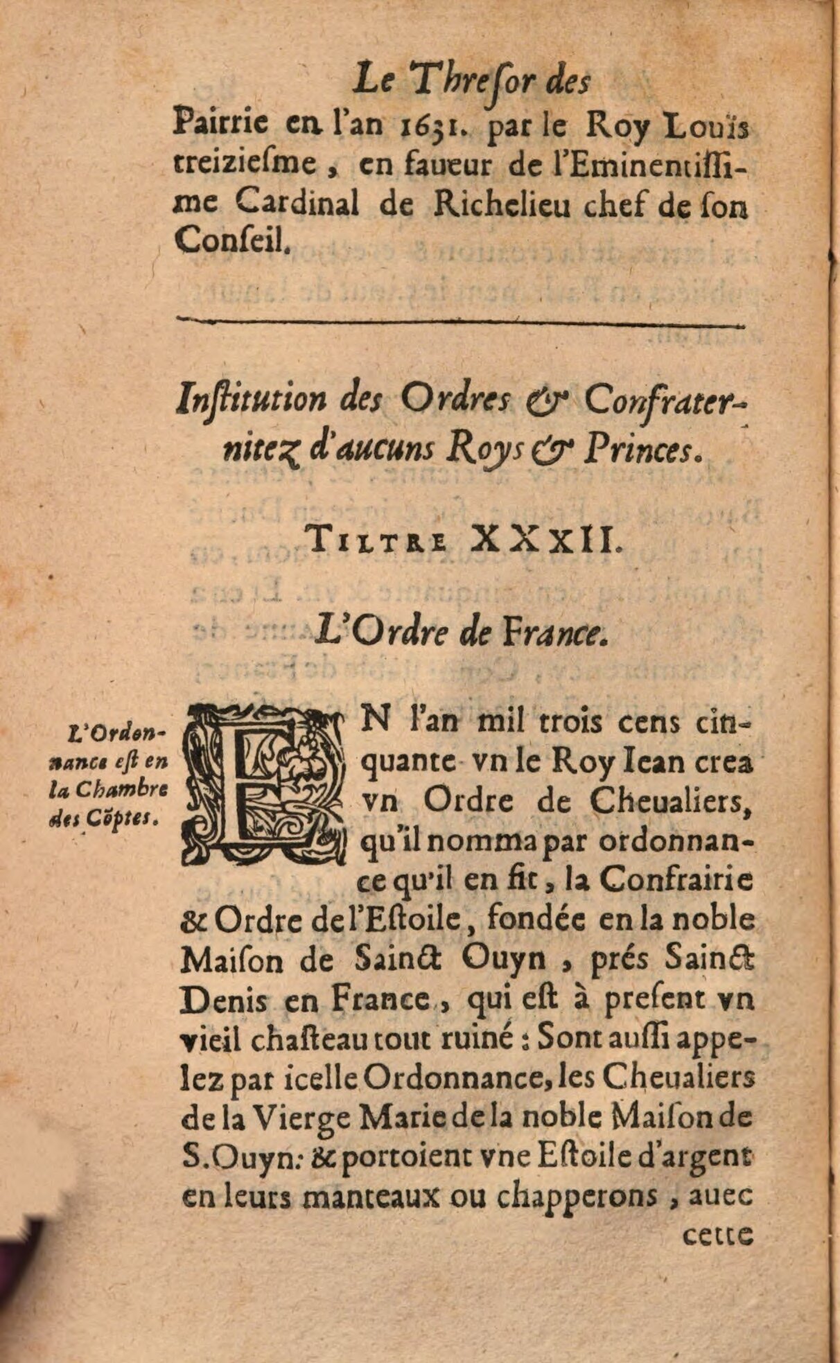 1639 - Jean Corrozet - Trésor des histoires de France - BSB Munich 1639 - Jean Corrozet - Trésor des histoires de France - BSB Munich