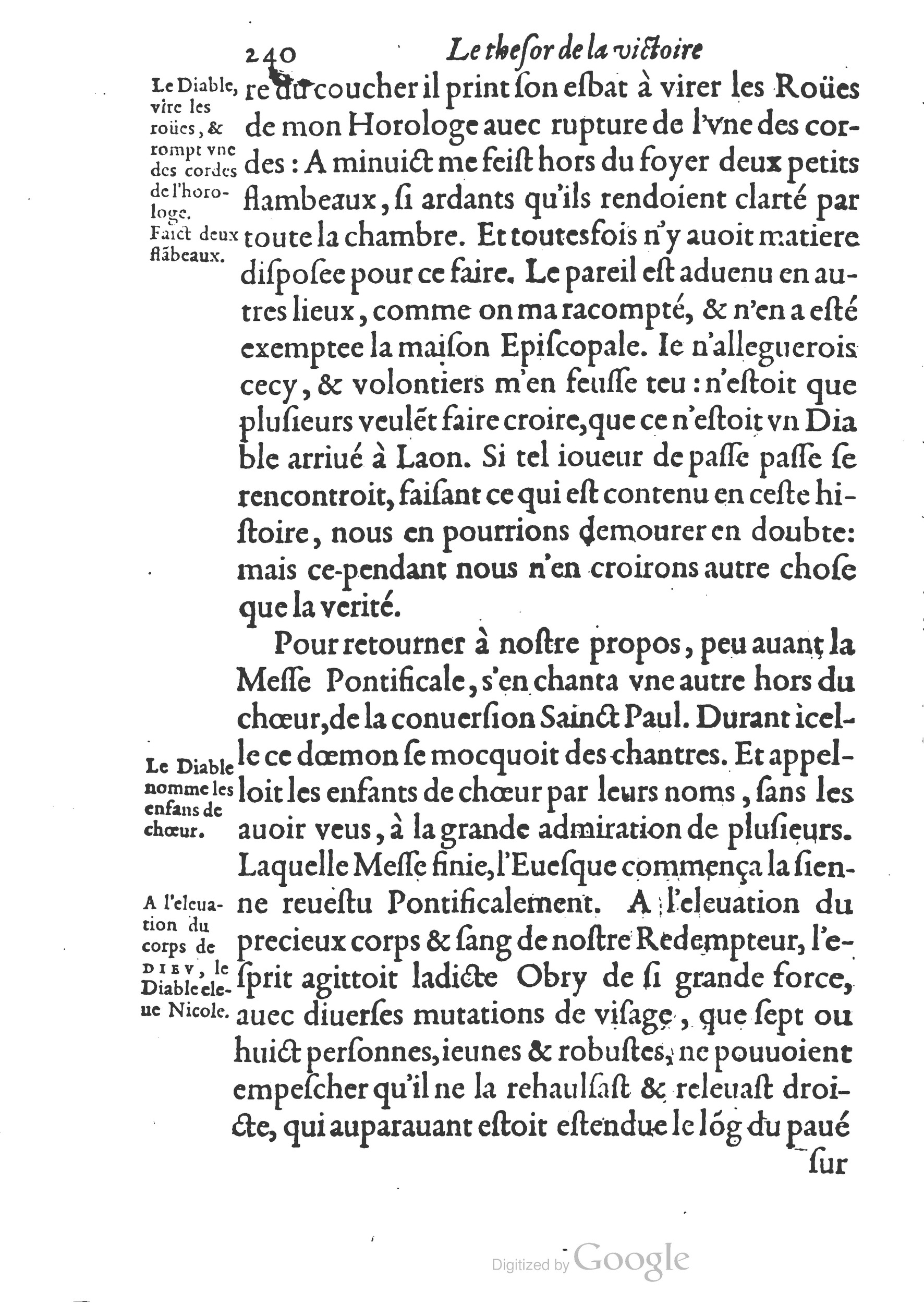 1578 - Nicolas Chesneau - Trésor et entière histoire de la triomphante victoire du corps de Dieu sur l’esprit malin - British Library 1578 - Nicolas Chesneau - Trésor et entière histoire de la triomphante victoire du corps de Dieu sur l’esprit malin - British Library