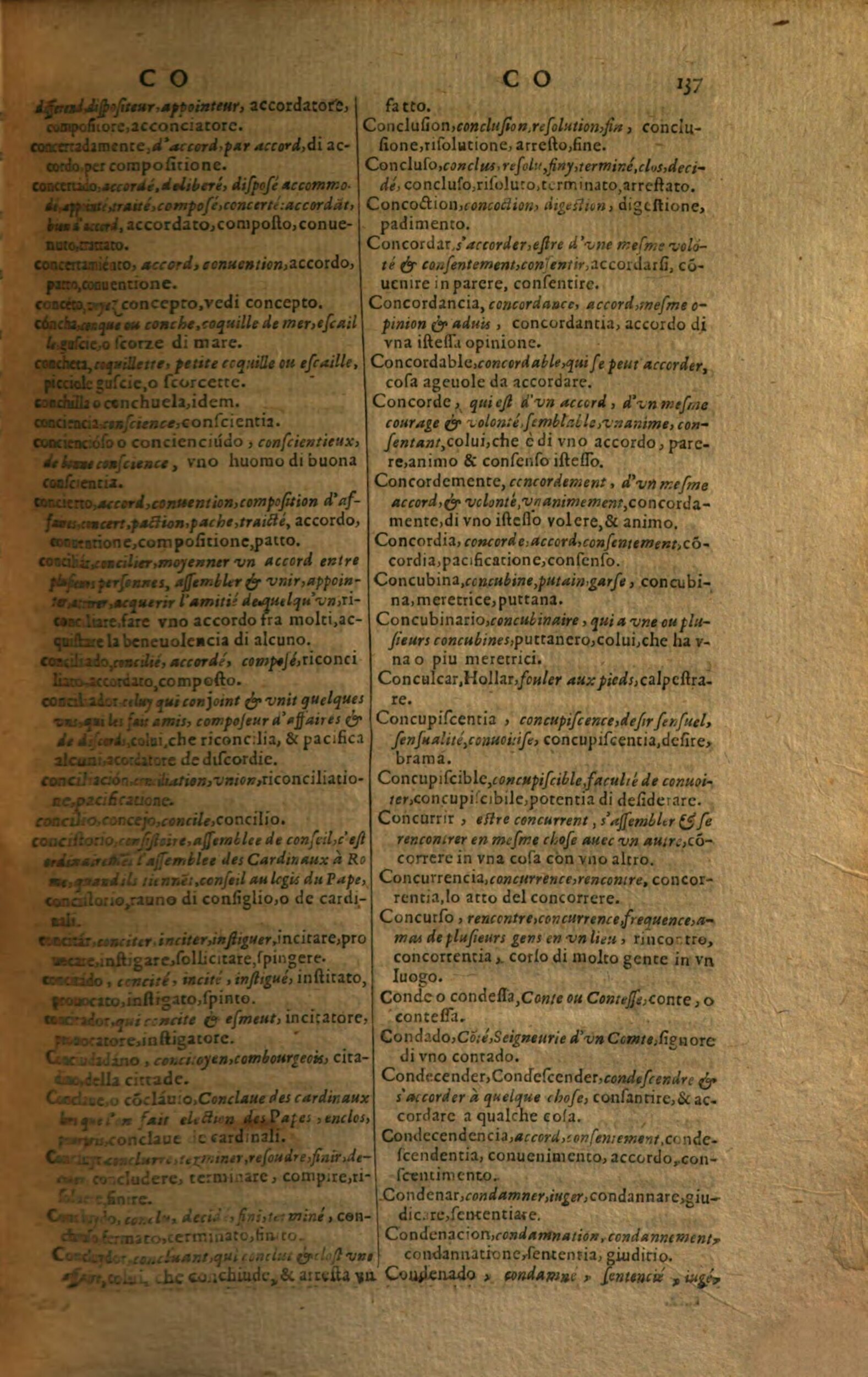 1617 - Samuel Crespin - Trésor des trois langues espagnole, française et italienne (Première partie) - Regensburg