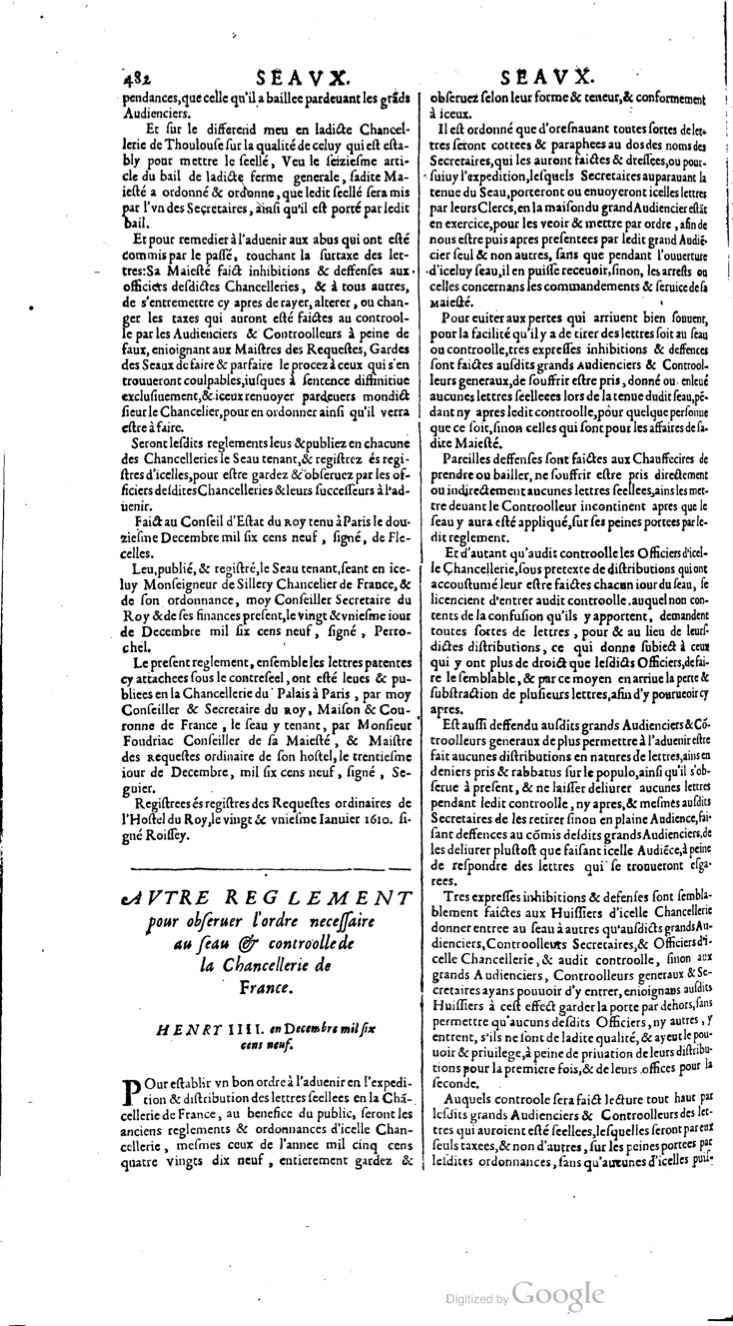 1629 - Veuve Nicolas Buon - Trésor du droit français (21754 T. 3) - BM Lyon