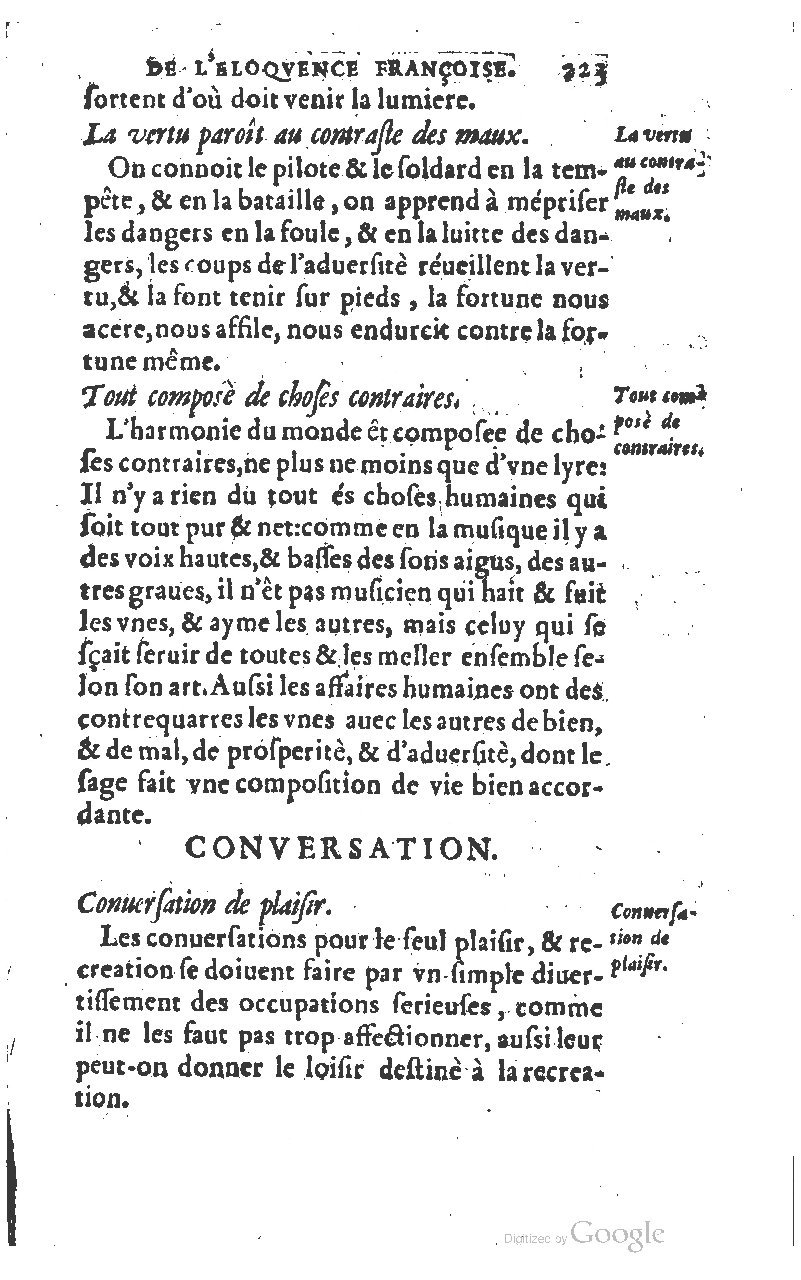 1610 - Louis Coste - Trésor de l’éloquence française (Seconde partie) - BM Lyon