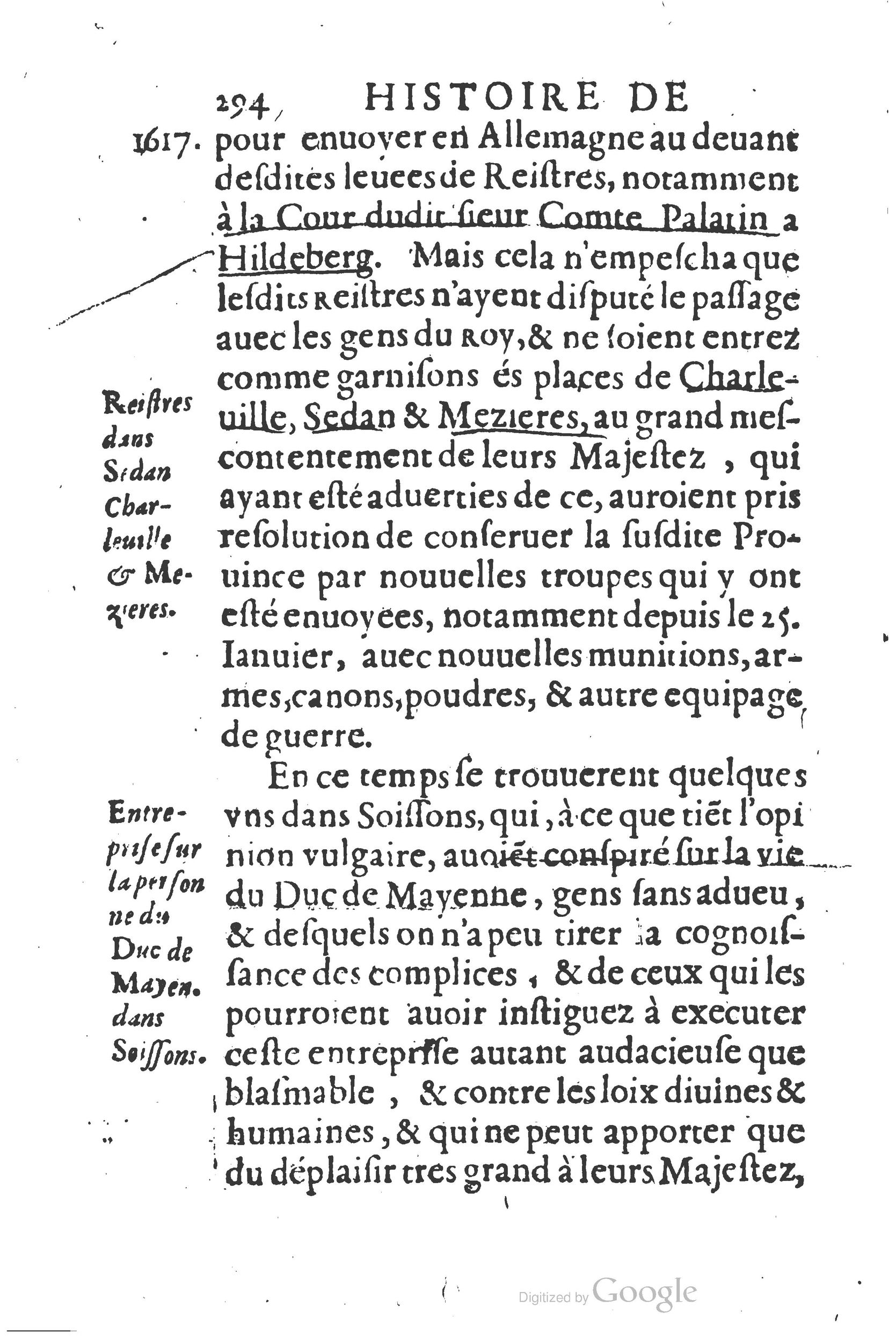 1626 - Joseph Bouillerot - Trésor de l’histoire générale de notre temps - BSB Munich