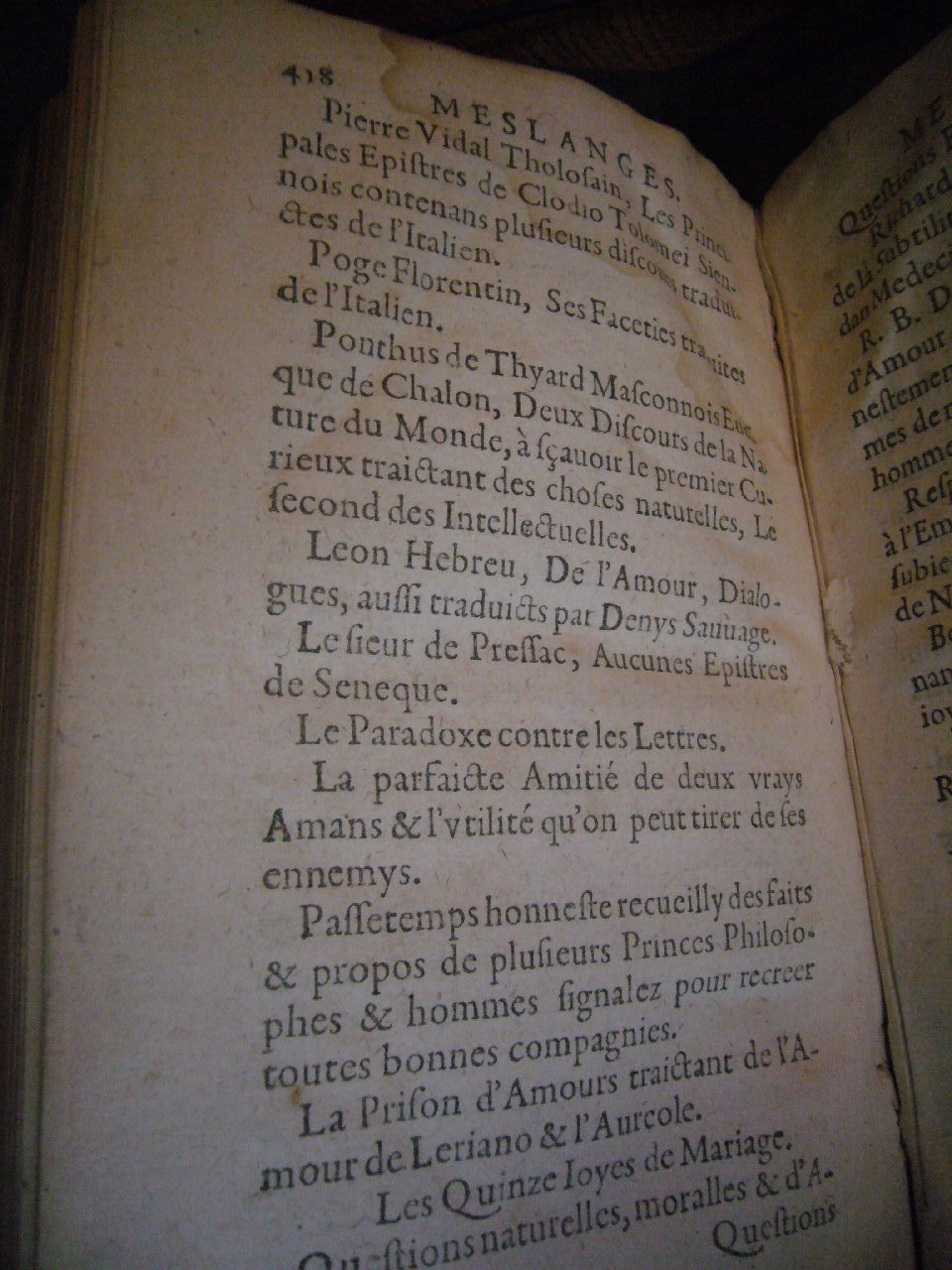 1602 - François Jacquin - Trésor des bons esprits français - BnF Arsenal