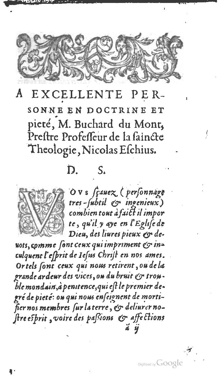 1602 - Veuve G. de la Noüe - Perle évangélique, Trésor incomparable de la sapience divine - UGent
