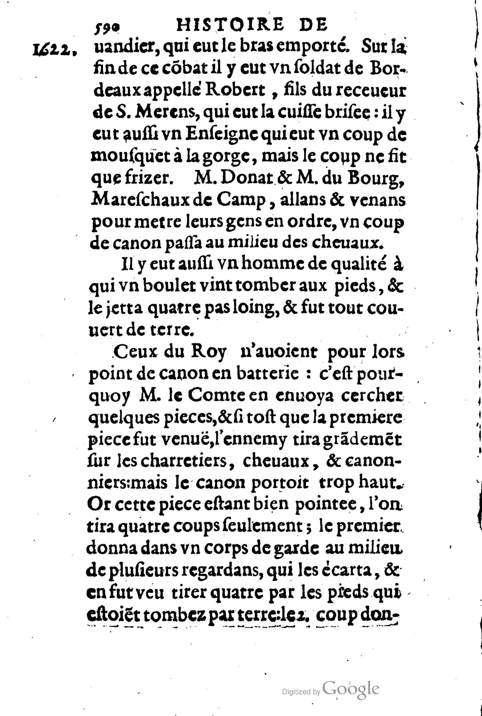 1623 - Joseph Bouillerot - Trésor de l’histoire générale de notre temps - BM Lyon