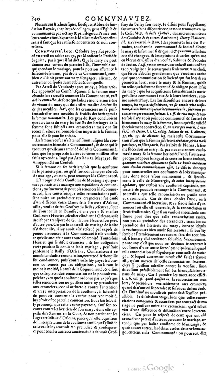 1629 - Veuve Nicolas Buon - Trésor du droit français (21754 T. 1) - BM Lyon 1629 - Veuve Nicolas Buon - Trésor du droit français (21754 T. 1) - BM Lyon