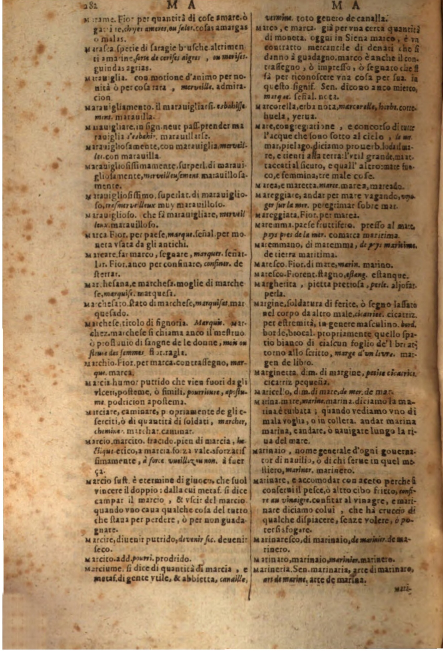 1609 - Philippe Albert et Alexandre Pernet - Trésor des trois langues, francoise, italienne et espagnole (Troisième partie) - BSB Munich 1609 - Philippe Albert et Alexandre Pernet - Trésor des trois langues, francoise, italienne et espagnole (Troisième partie) - BSB Munich