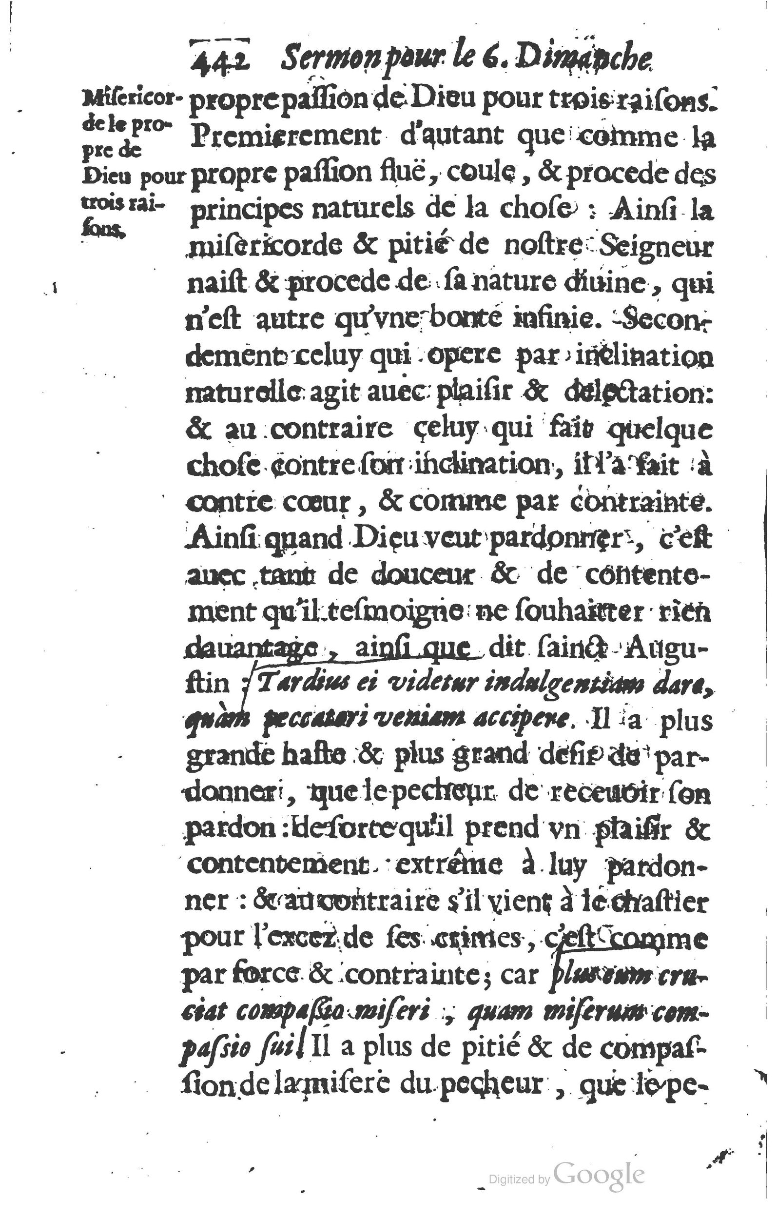 1629 - Manassés de Préaulx - Sermons ou Trésors de la piété chrétienne - BM Lyon