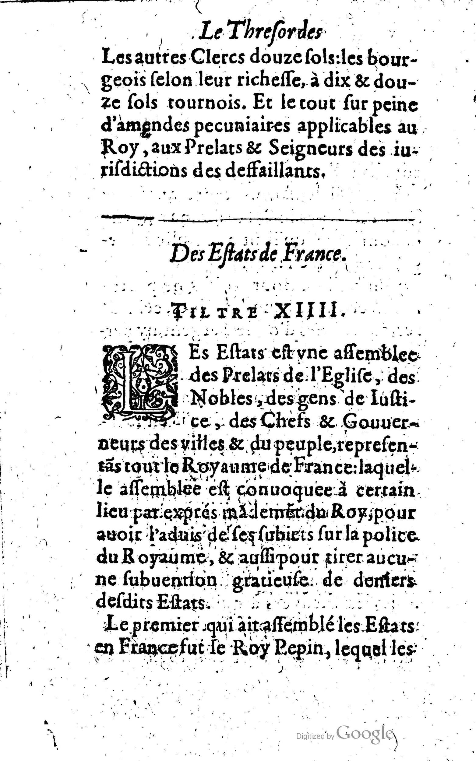 1619 - Jean Corrozet - Trésor des histoires de France - Anvers Musée Plantin-Moretus