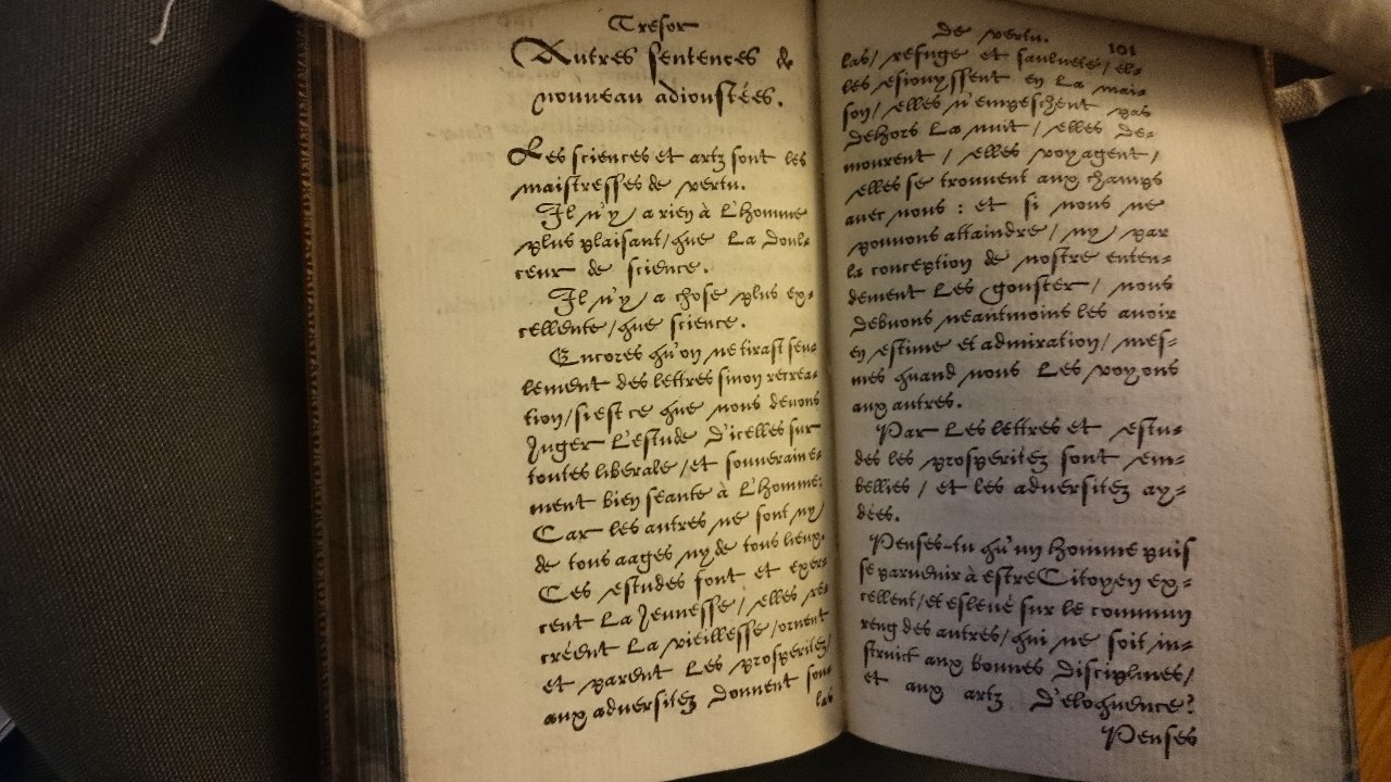 1560 - Jean Bellère - Trésor de vertu - British Library