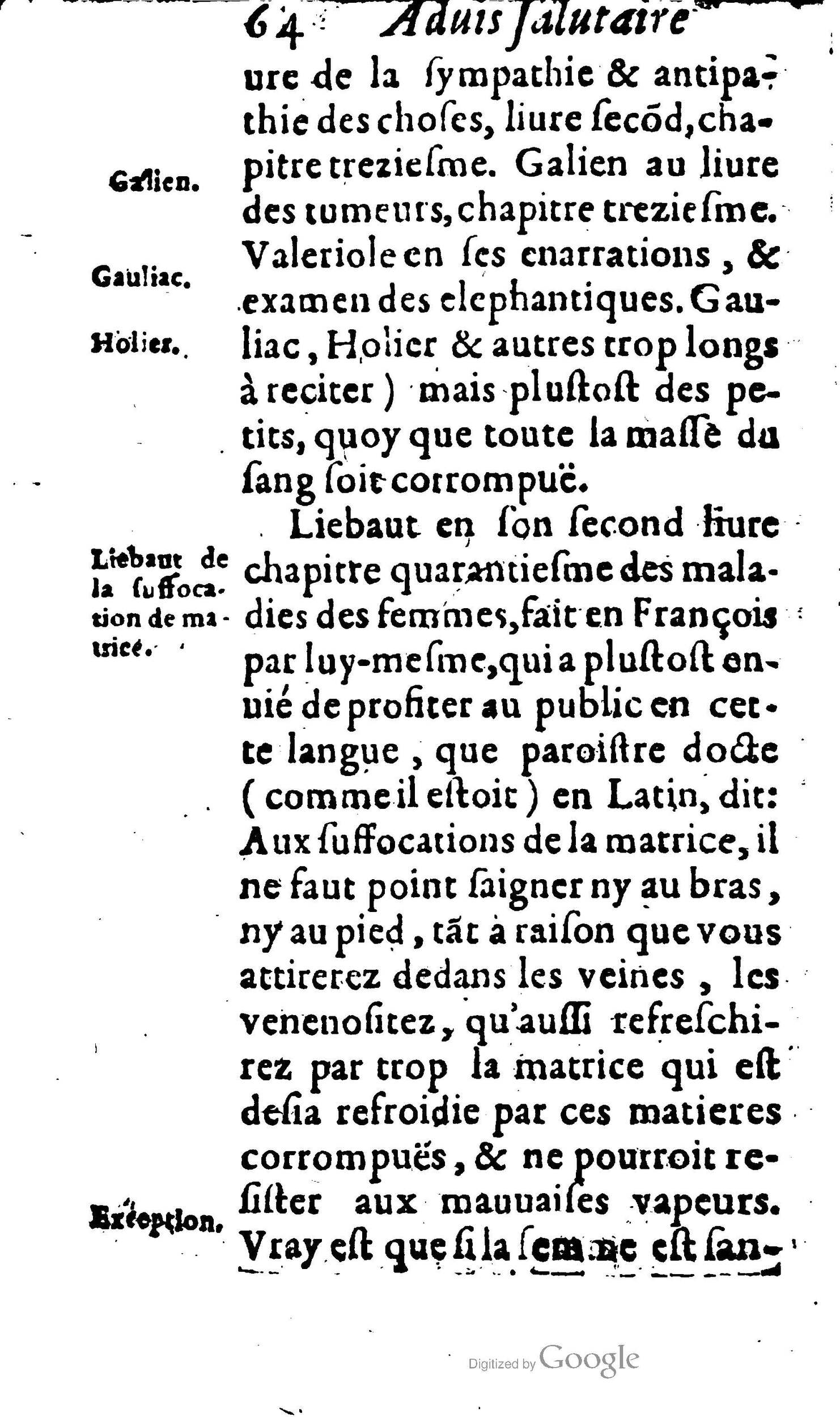 1624 - Jean Moreau - Conservation du trésor de la santé - British Library 1624 - Jean Moreau - Conservation du trésor de la santé - British Library
