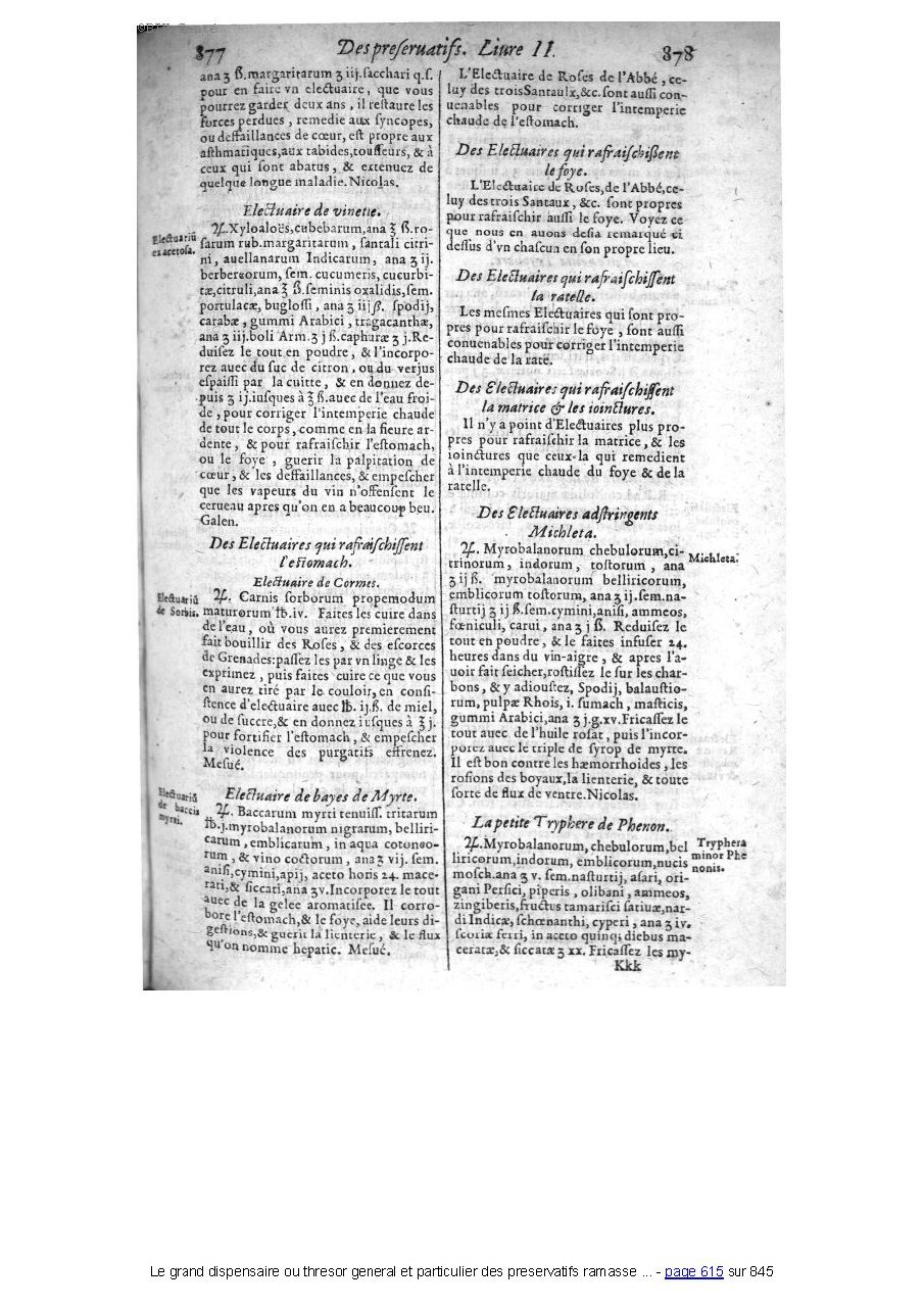 1609 - Étienne Gamonet - Grand dispensaire ou Trésor général et particulier des préservatifs - BIU Santé