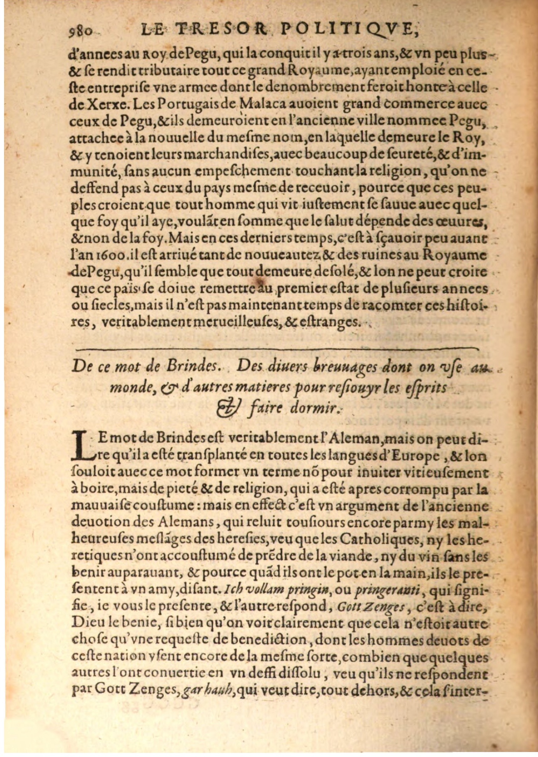 1608 - Pierre Chevalier - Trésor politique - BSB Munich