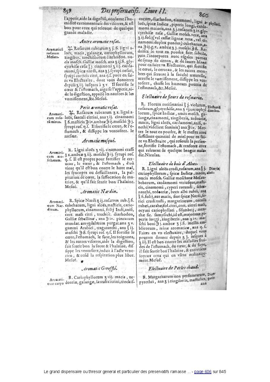 1609 - Étienne Gamonet - Grand dispensaire ou Trésor général et particulier des préservatifs - BIU Santé