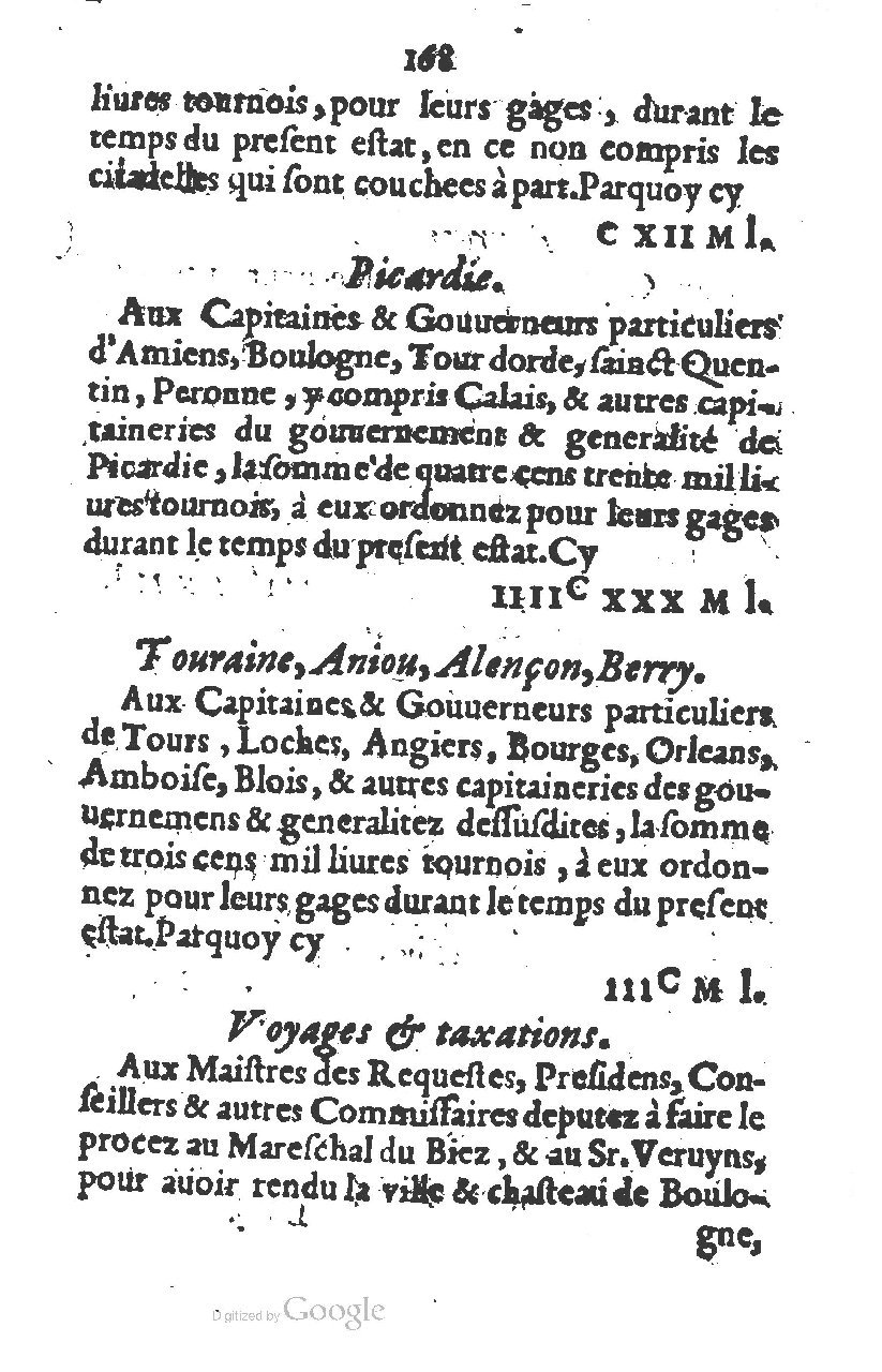 1581 - s.n. - Secret des trésors de France (Livre I) - BSB Munich