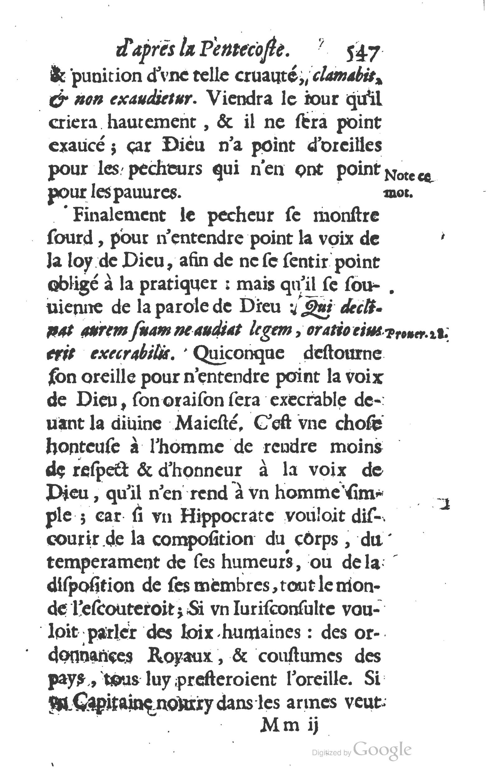 1629 - Manassés de Préaulx - Sermons ou Trésors de la piété chrétienne - BM Lyon