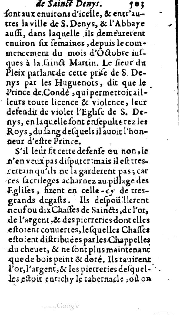 1646 - Jean Billaine - Trésor sacré ou inventaire des saintes reliques - BM Lyon