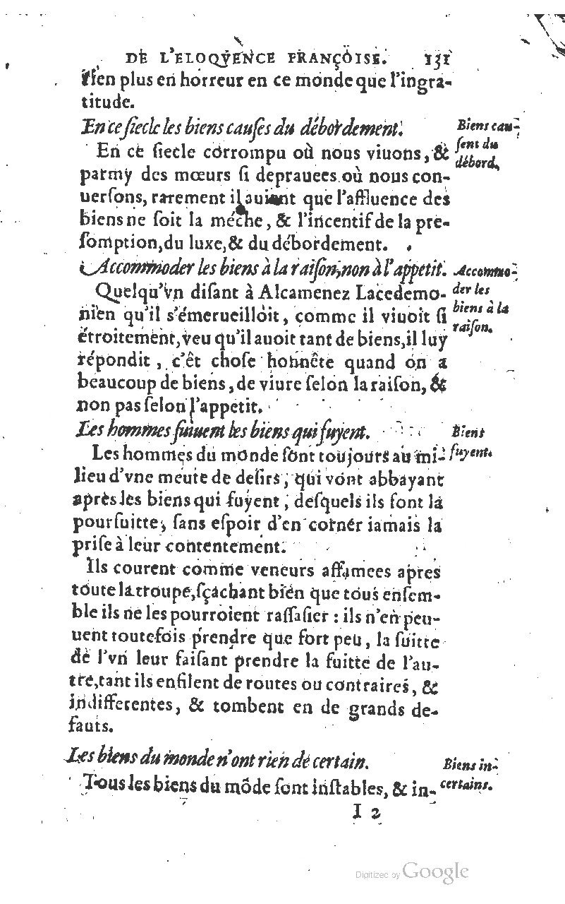 1610 - Louis Coste - Trésor de l’éloquence française (Seconde partie) - BM Lyon