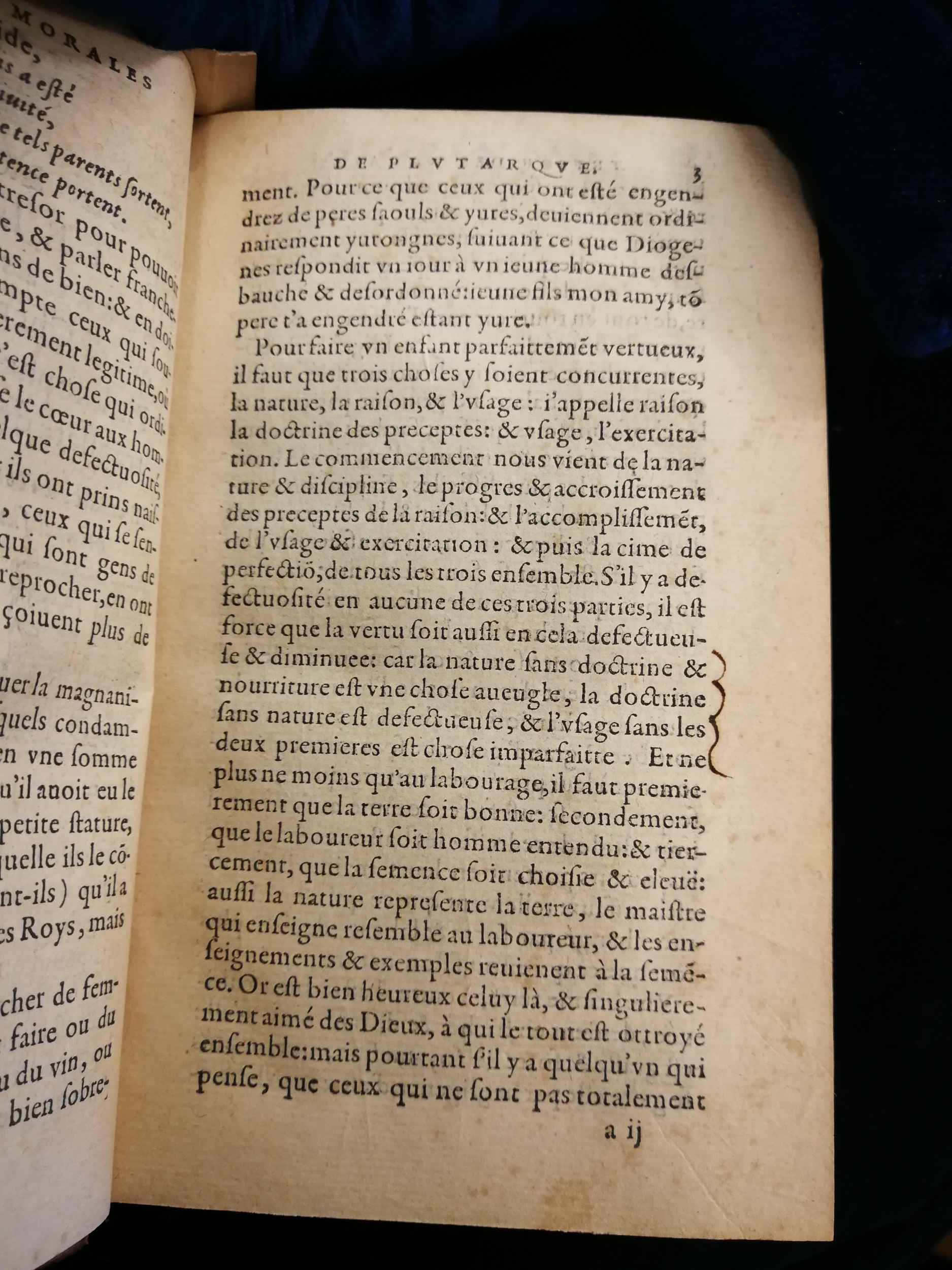 1577 - Jean Poupy - Trésor des morales de Plutarque - Les Méjanes, Aix-en-Provence